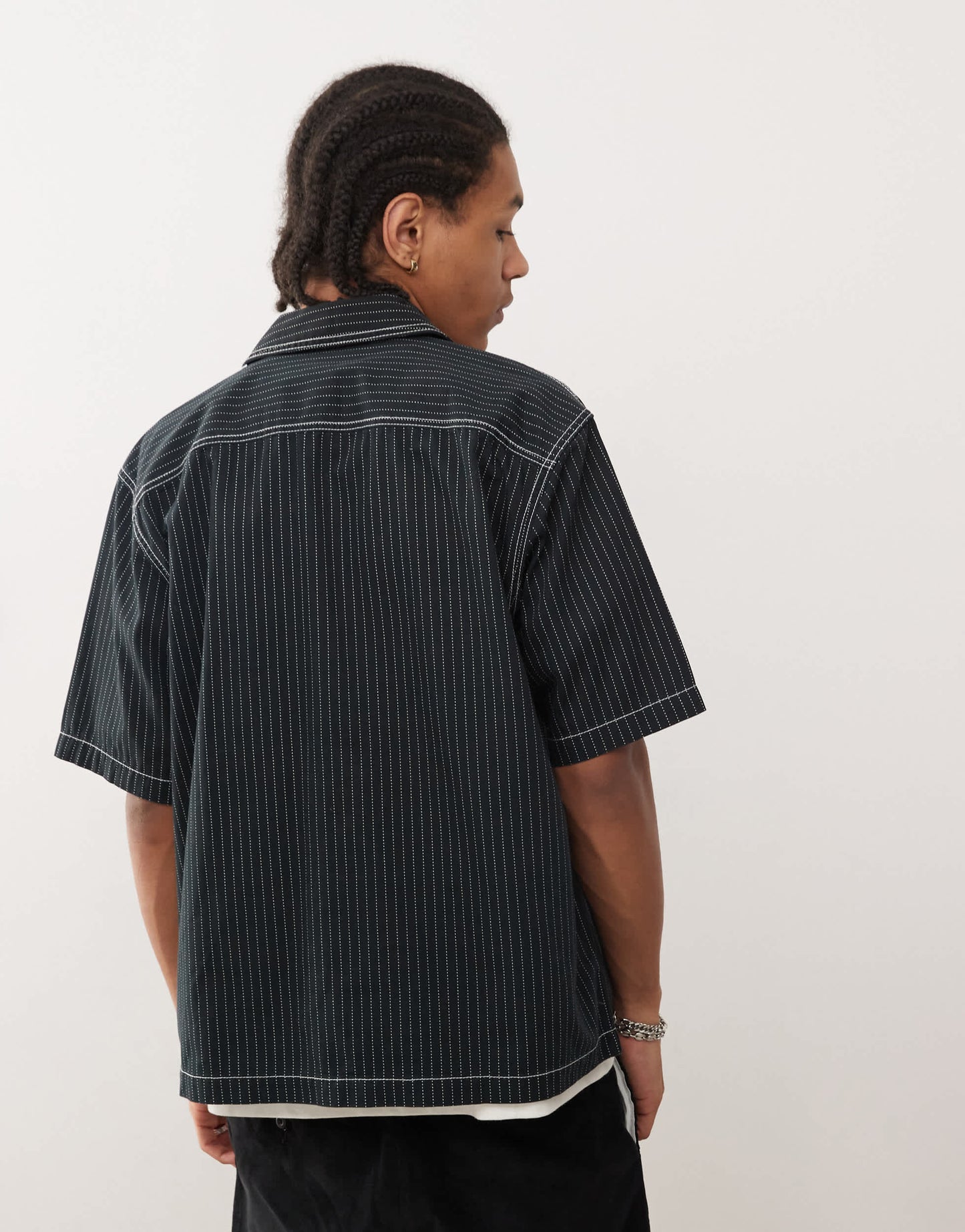 adidas Originals Wabash short-sleeved shirt in black