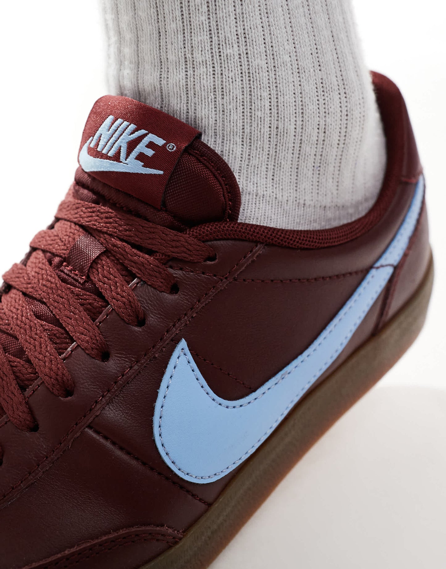 Nike Killshot 2 Leather trainers in burgundy and blue