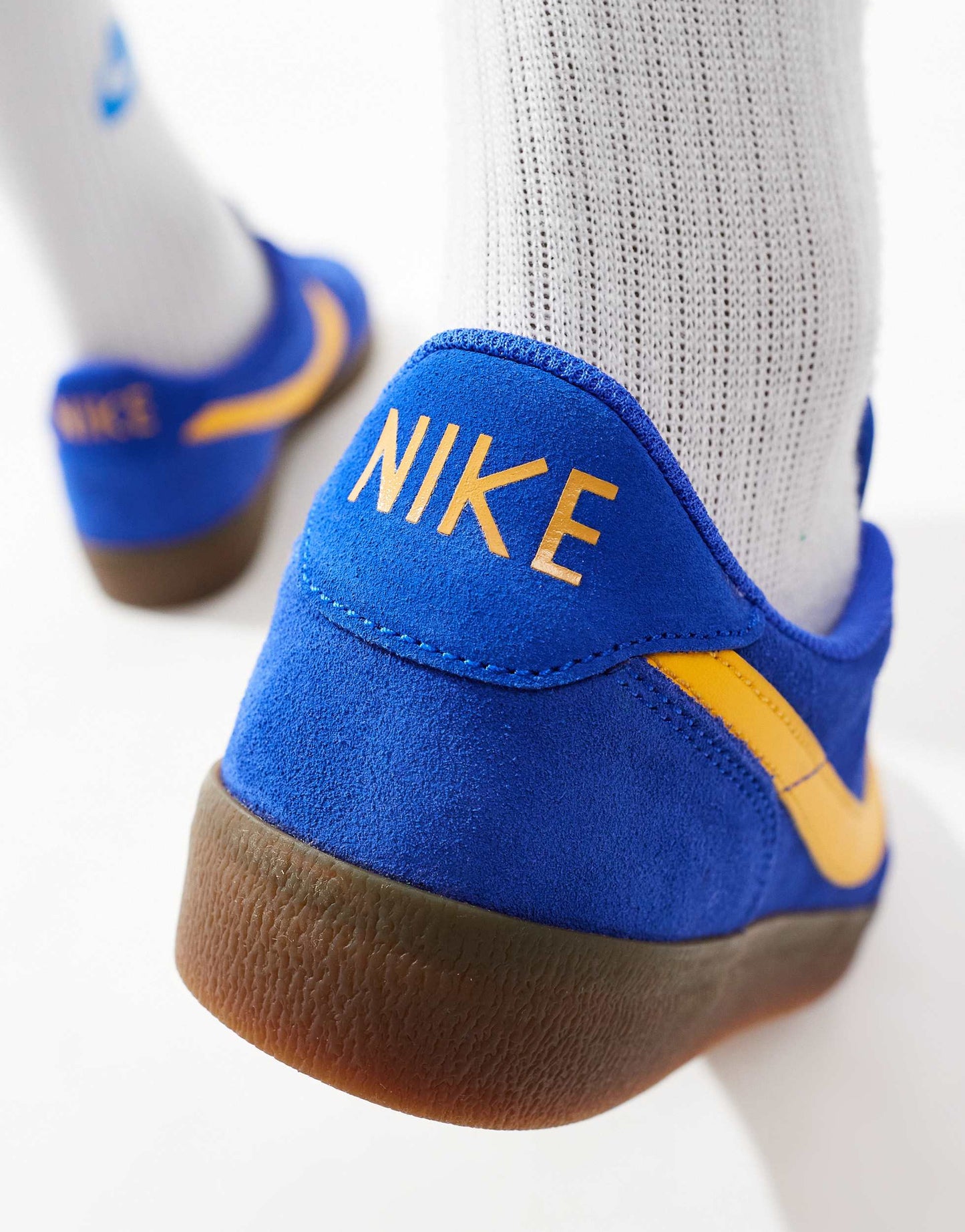 Nike Killshot 2 leather trainers in blue and yellow