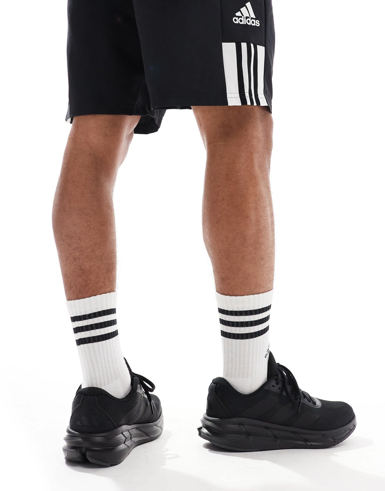 adidas Running Questar 3 trainers in black