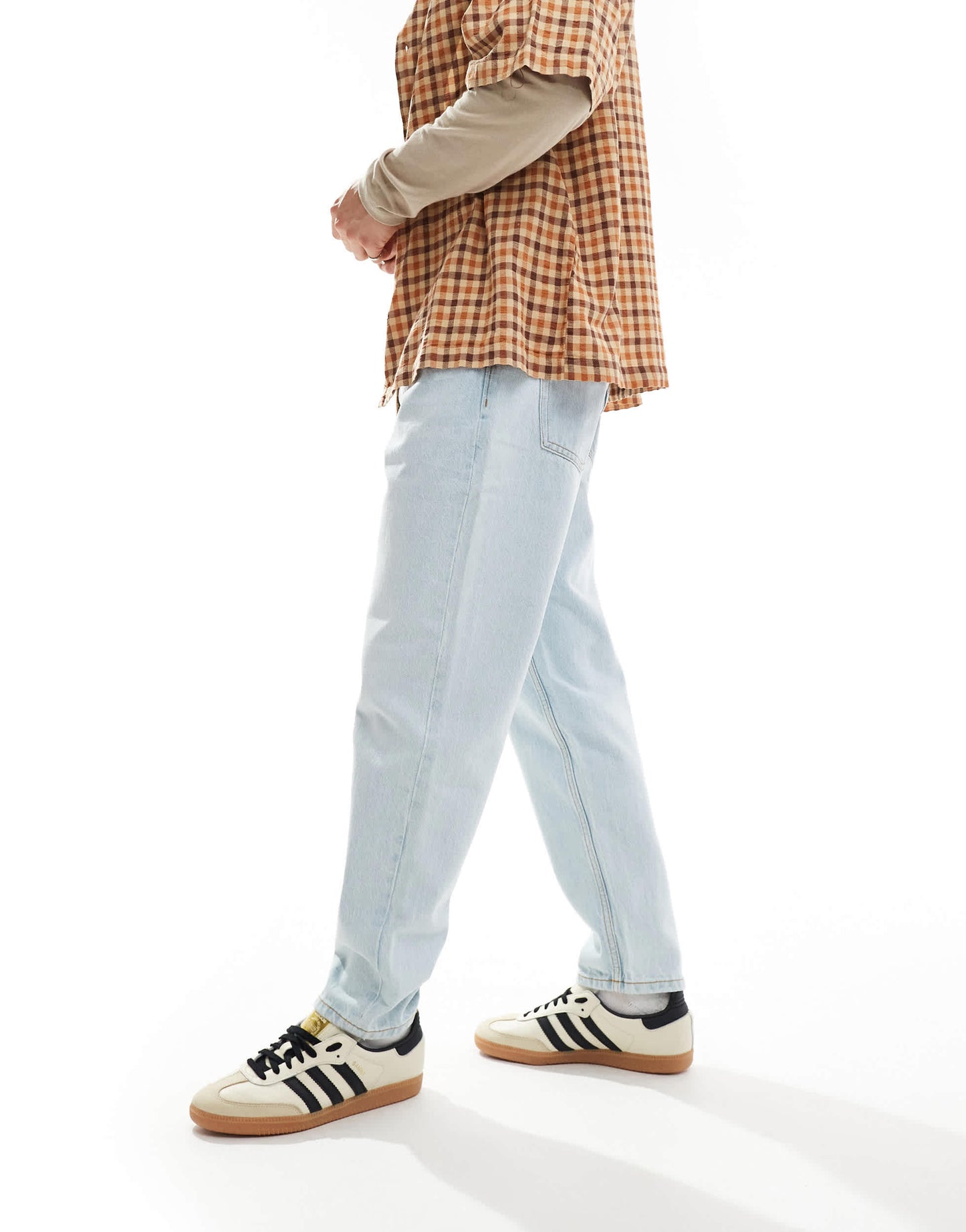 Pull&Bear standard fit jeans in light blue