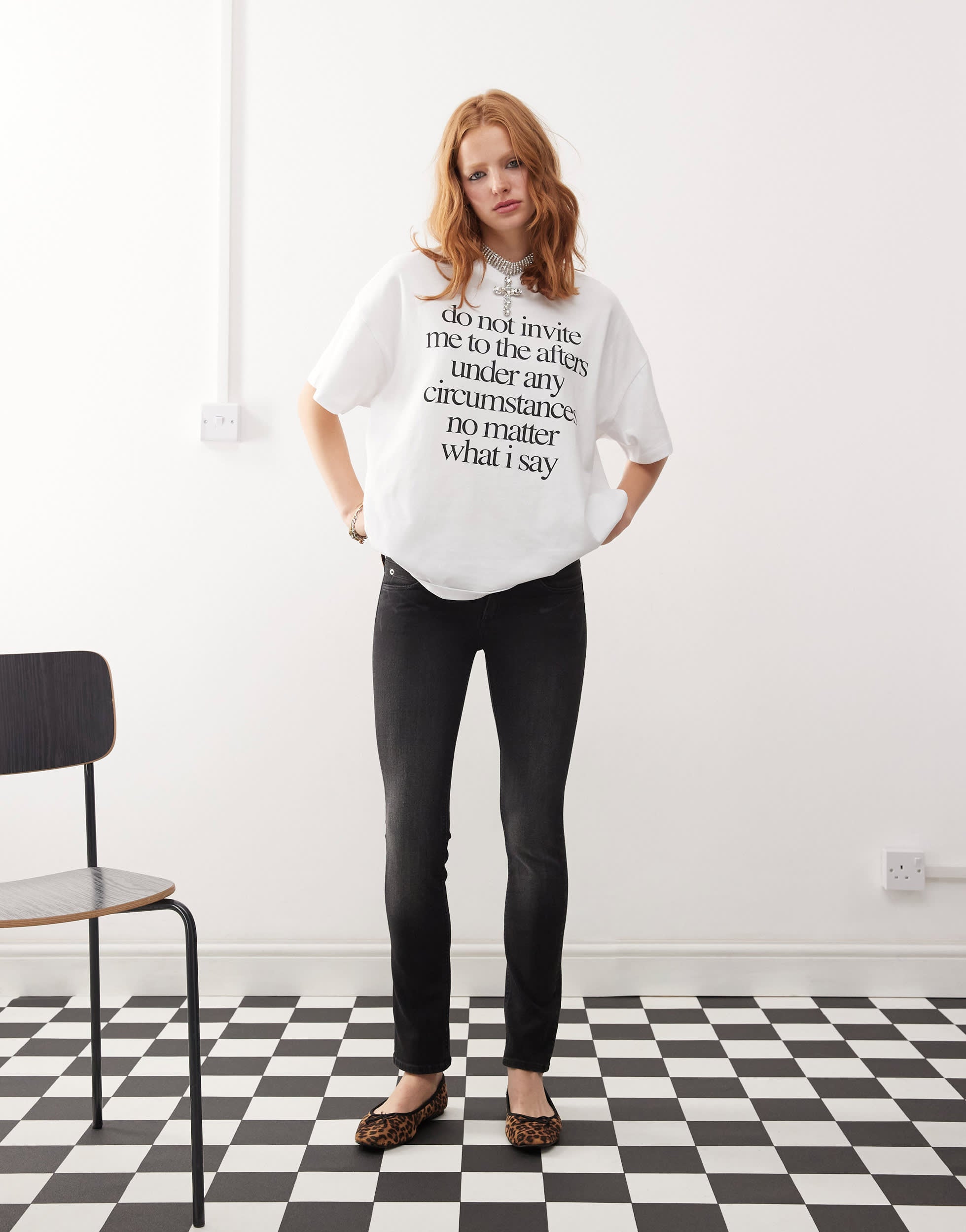 Cheap Monday Sleezie Low rise super stretch skinny jeans in rubby washed black