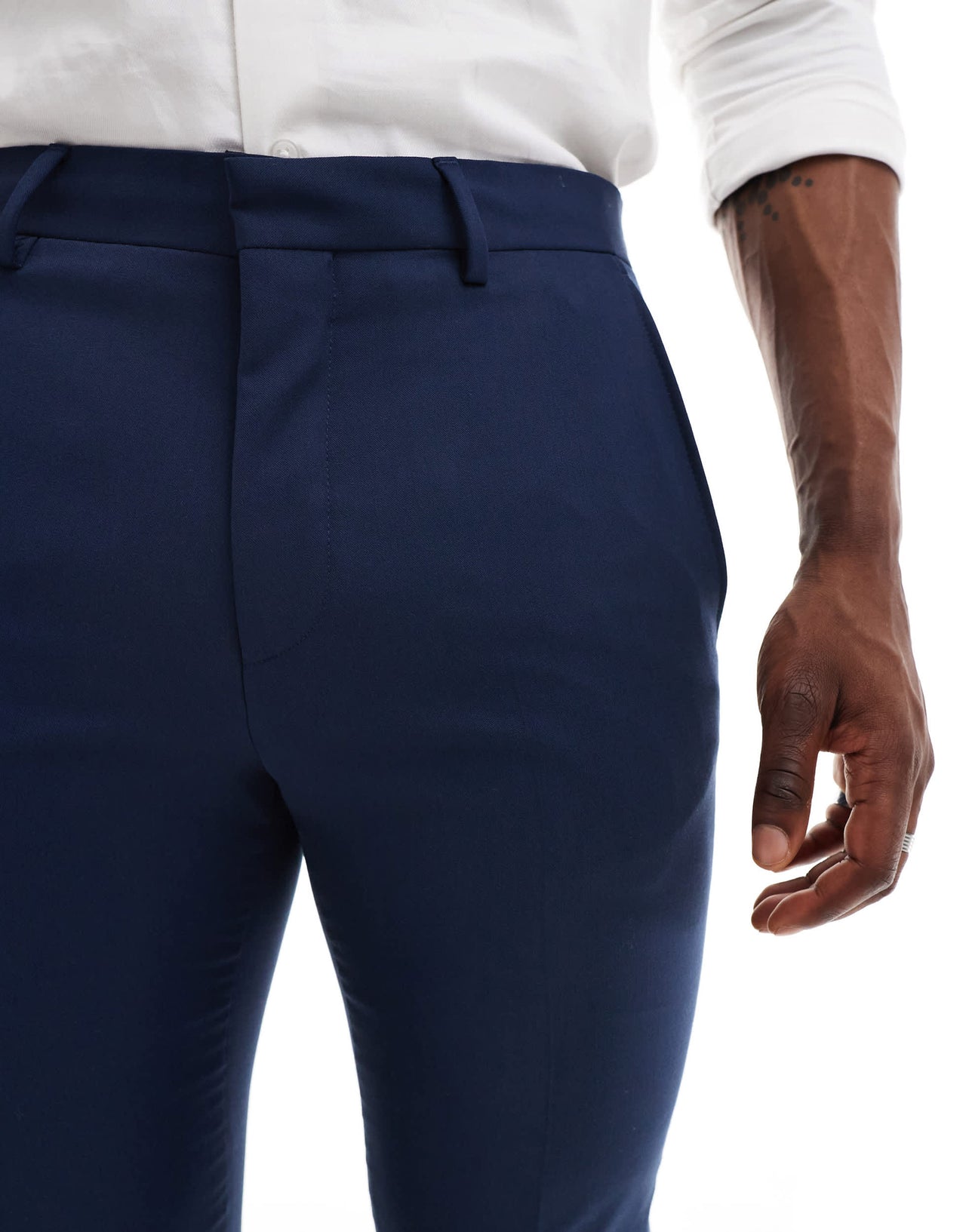Twisted Tailor Ellroy suit trousers in navy  co-ord