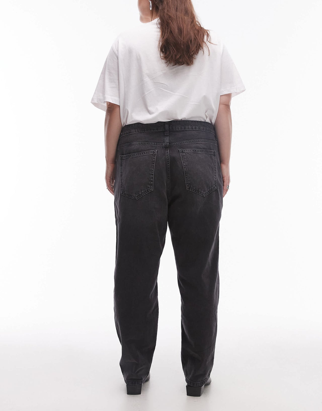 Mango Mom2000 curve jeans in black