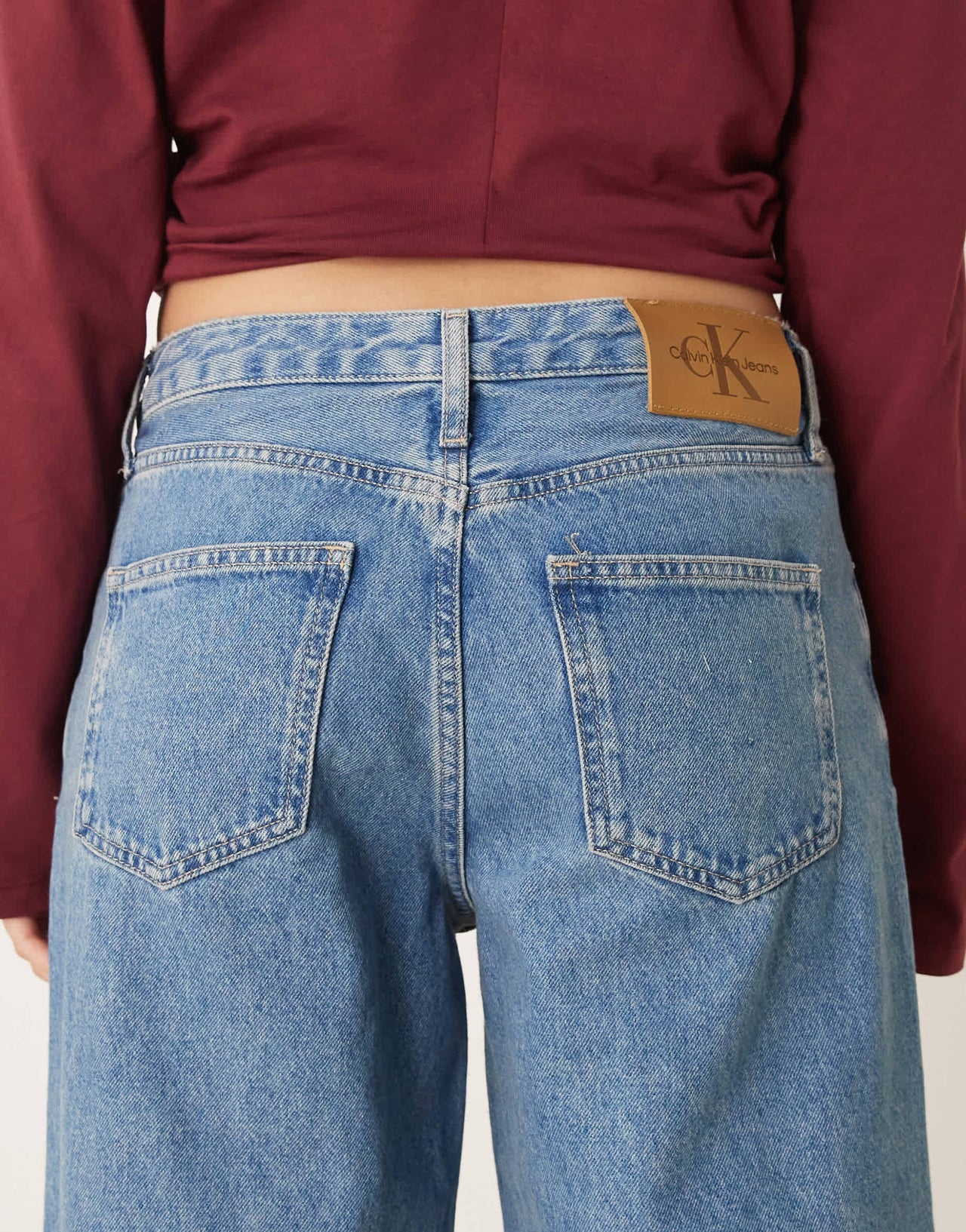 Calvin Klein Jeans 90's loose jeans in mid wash