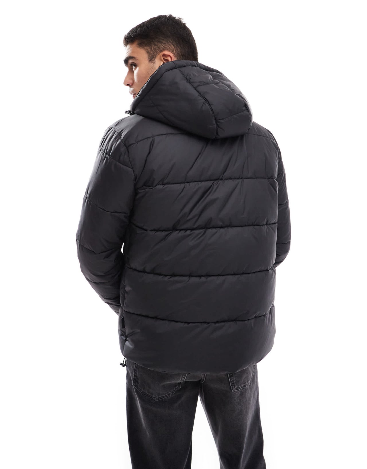 Ellesse Paddero padded jacket in black