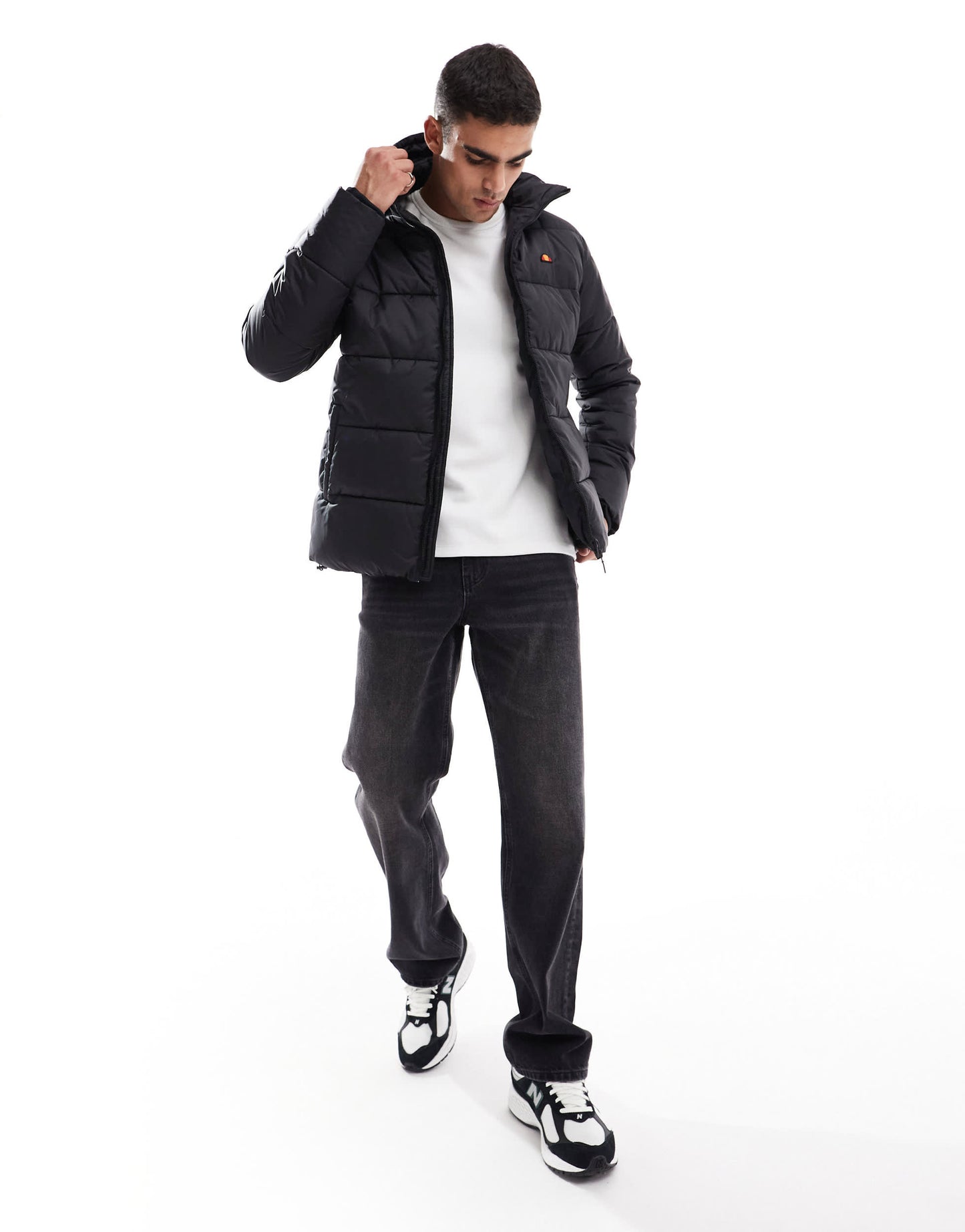 Ellesse Paddero padded jacket in black