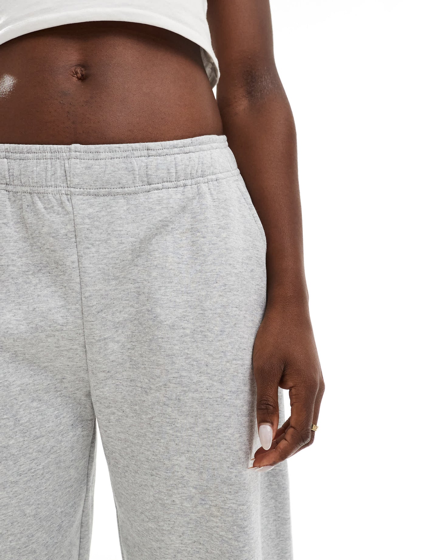 Stradivarius balloon jogger in grey
