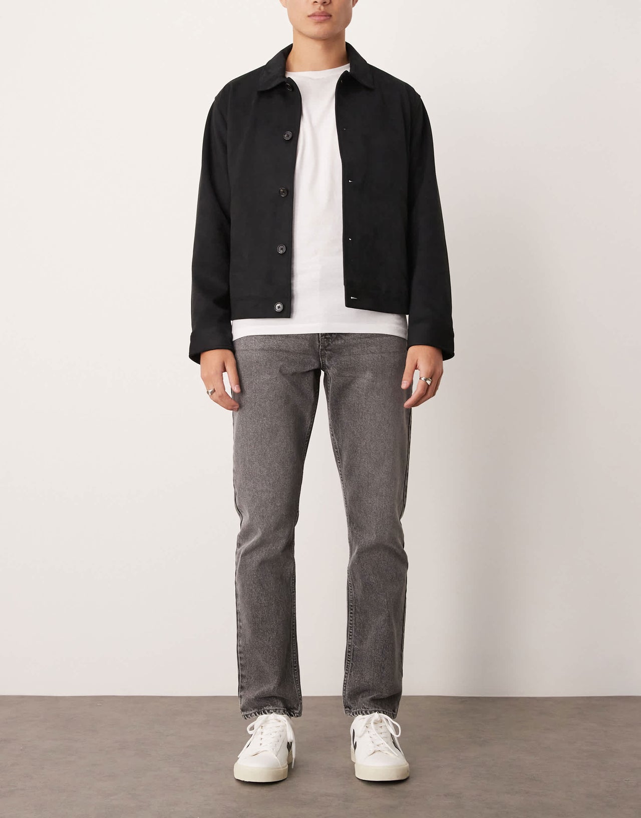 New Look straight fit jeans in grey