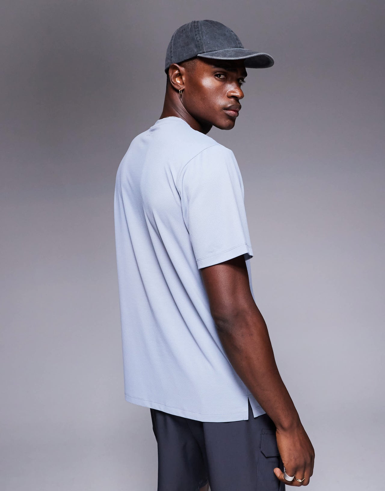 4505 Icon quick dry mesh training t-shirt in grey