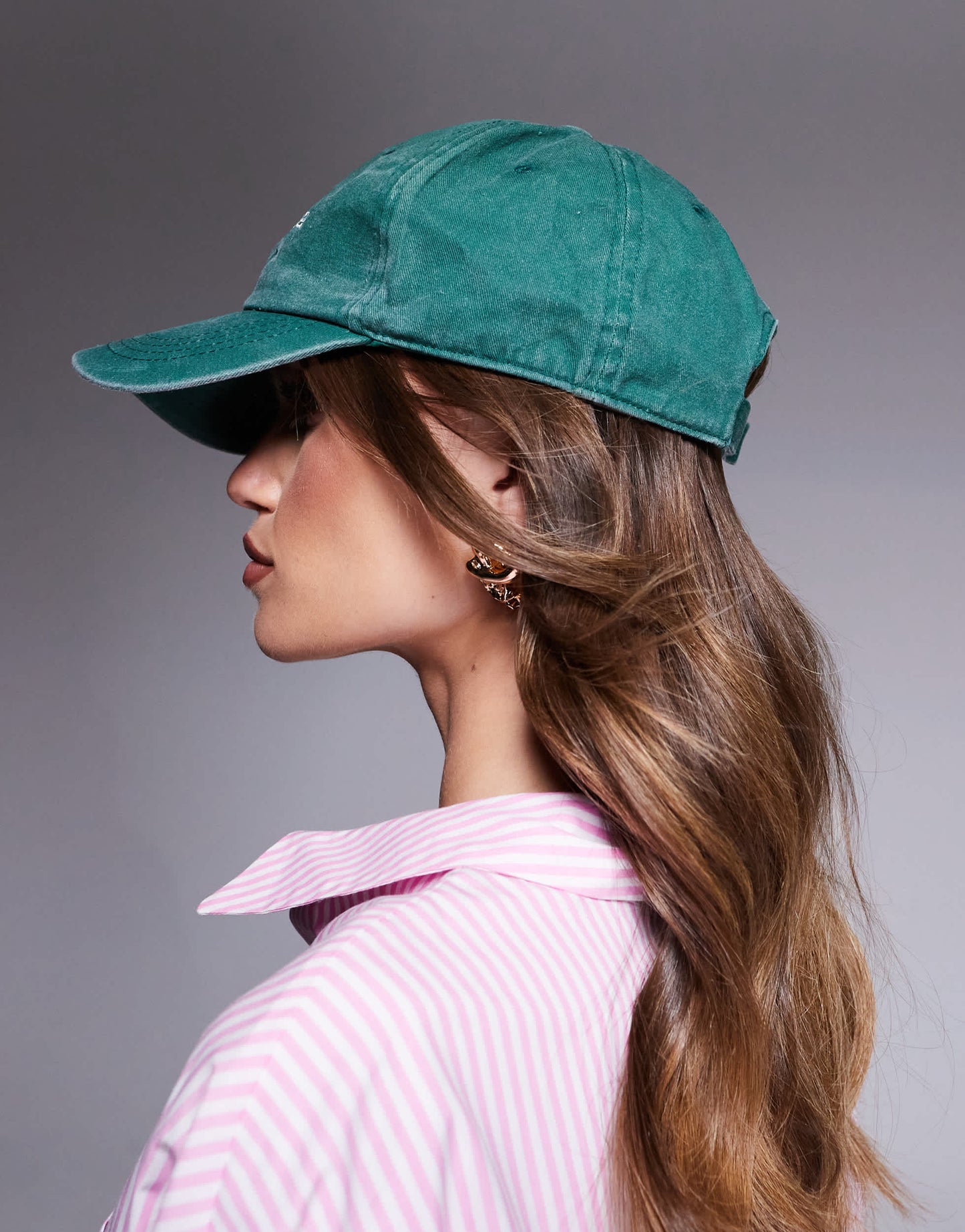 South Beach out of office baseball cap in washed green