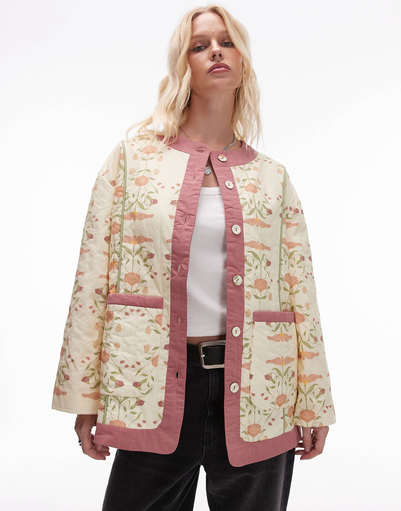 VRG GRL mona jacket in botanica