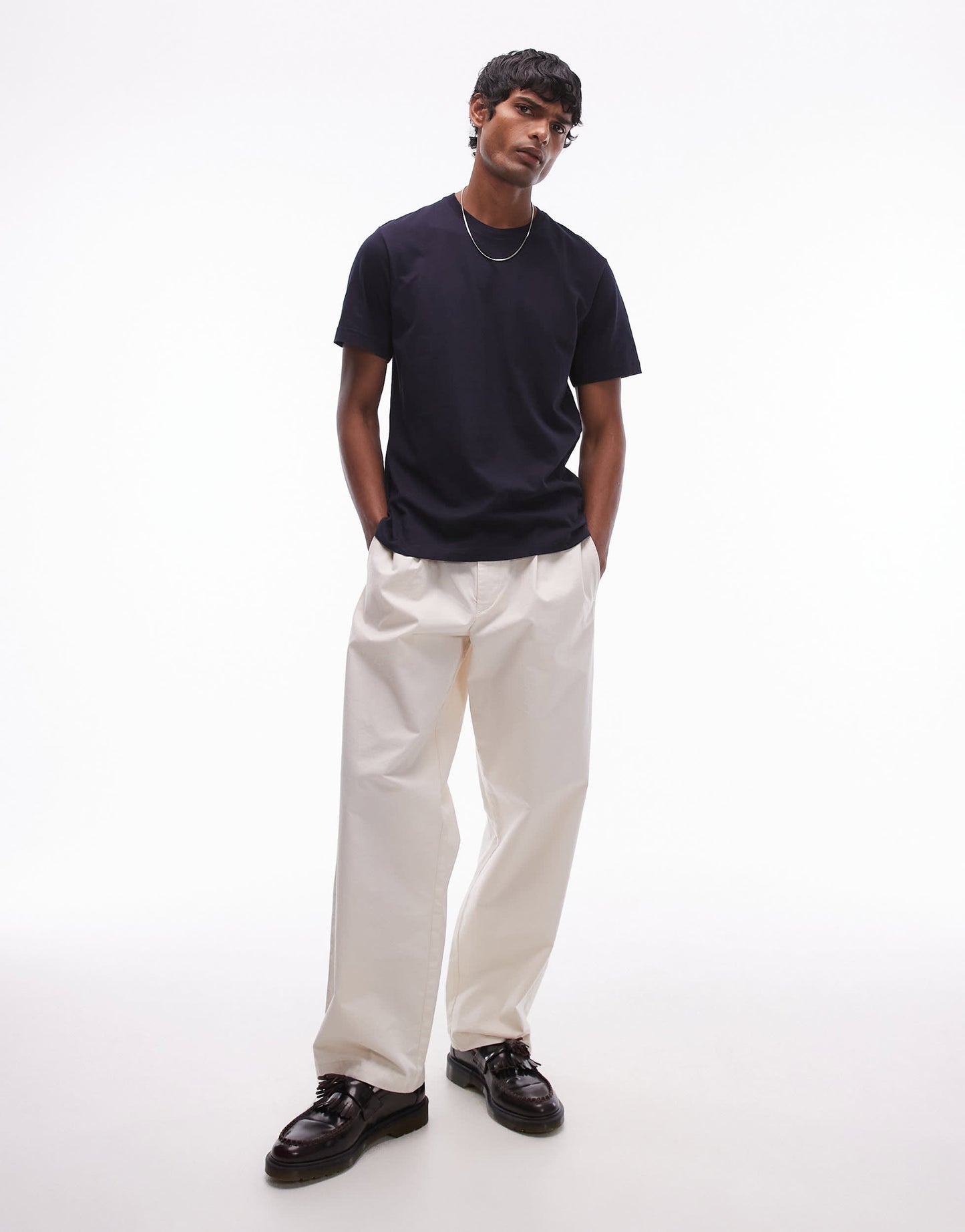 ARKET t-shirt in dark blue