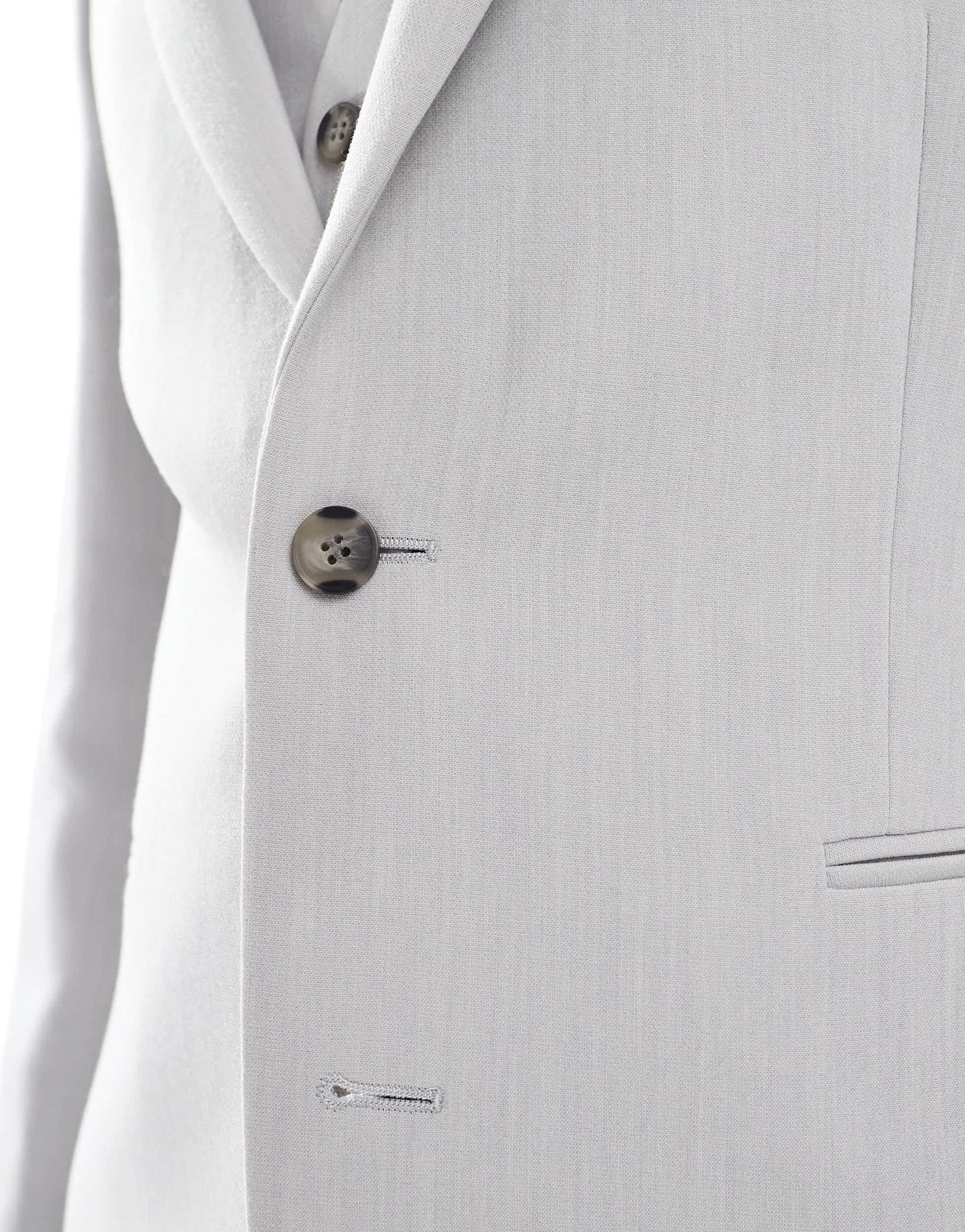 ASOS DESIGN skinny suit jacket in light grey microtexture