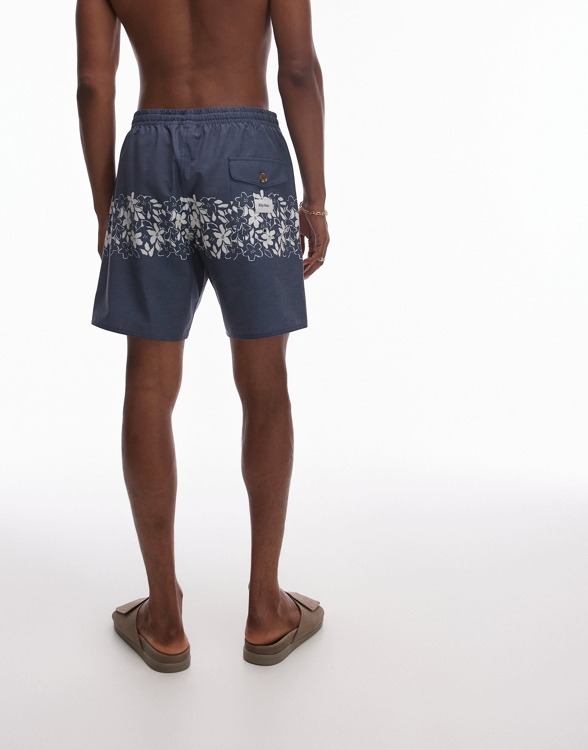 Rhythm bora bora swim short in blue