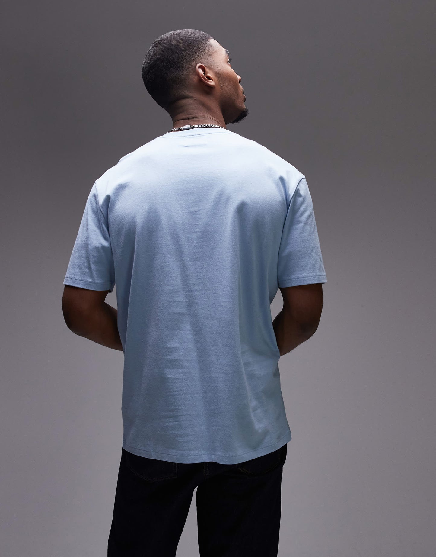 Topman relaxed fit t-shirt in blue