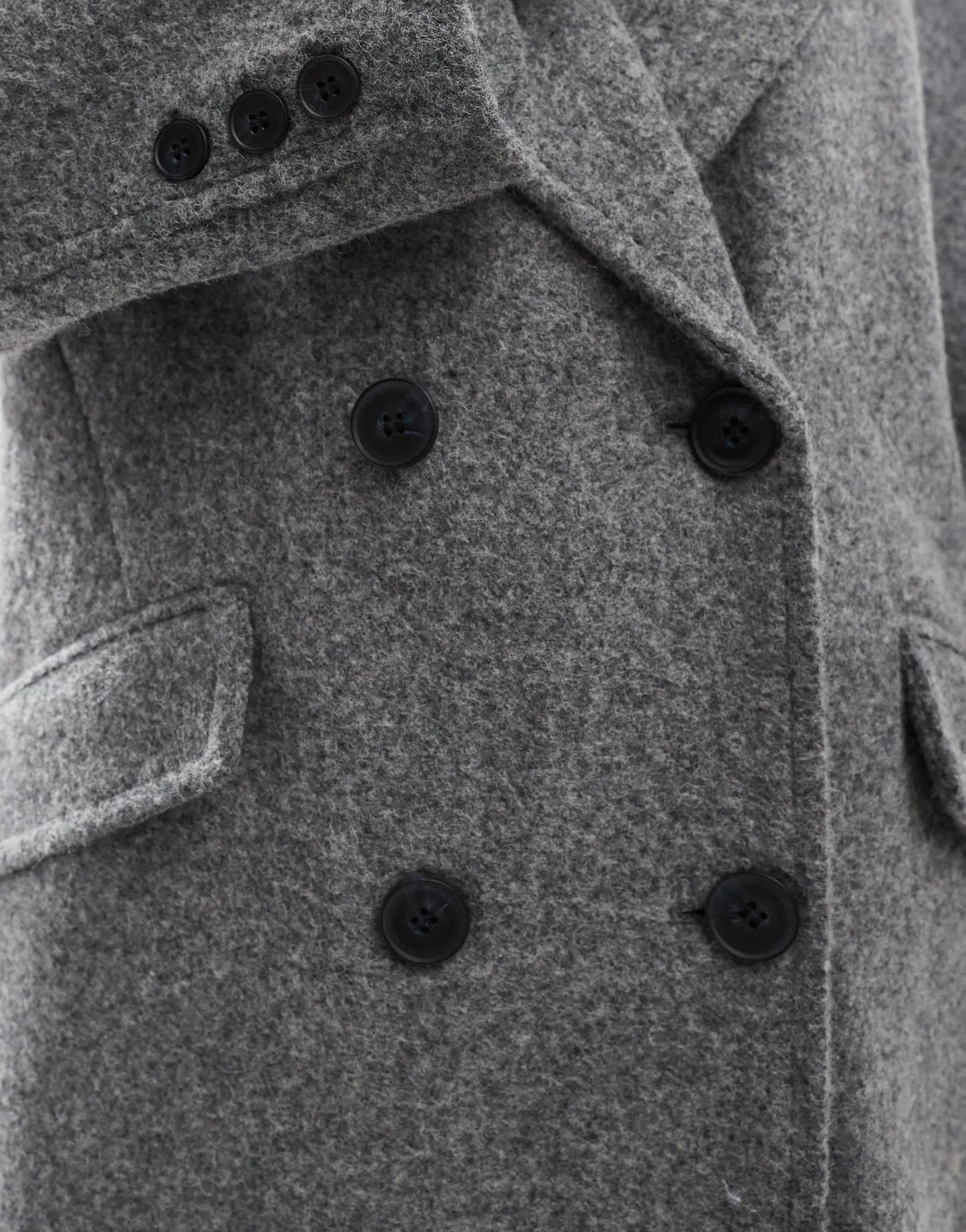 Bershka slouchy tailored coat in grey