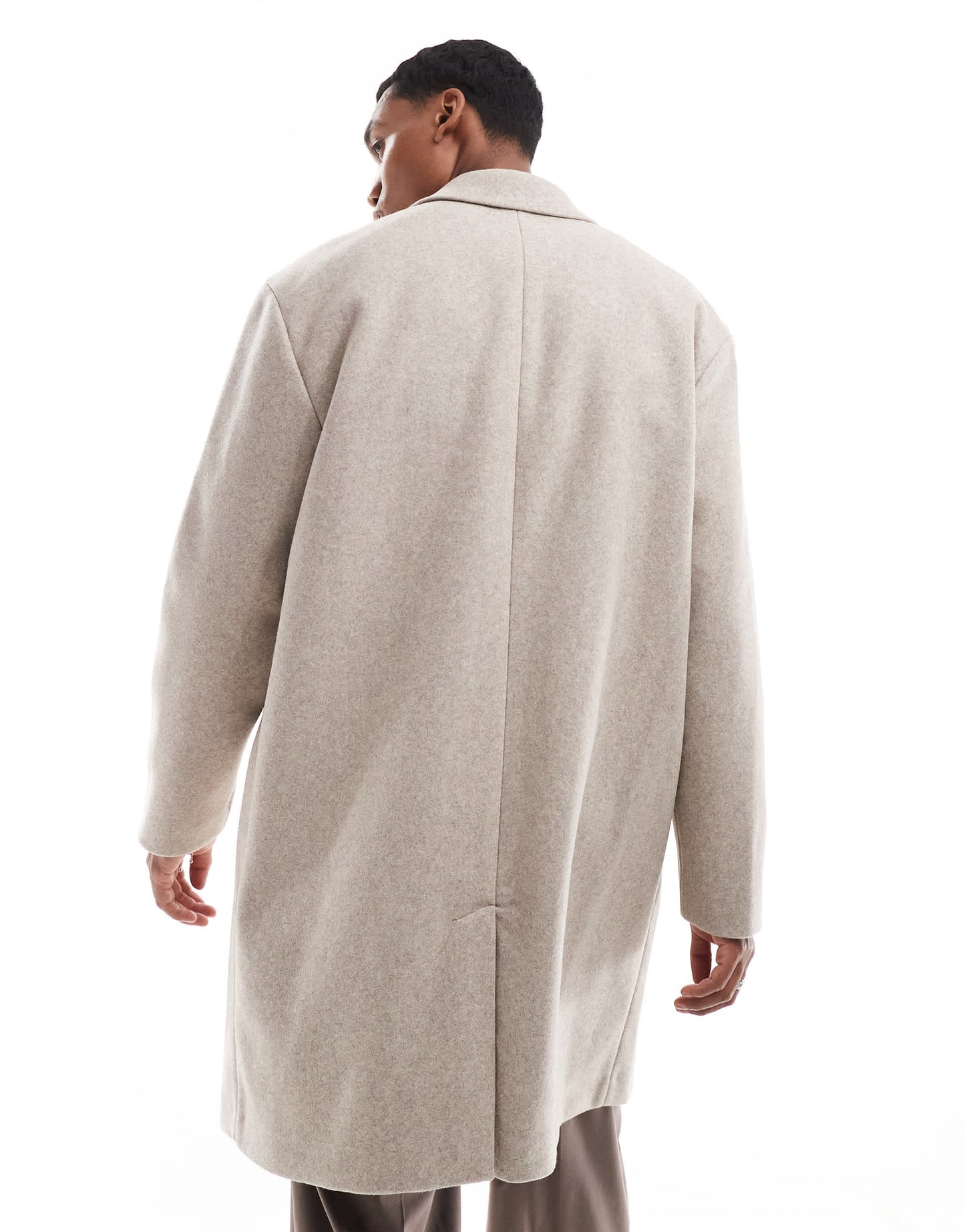 Pull&Bear overcoat in beige