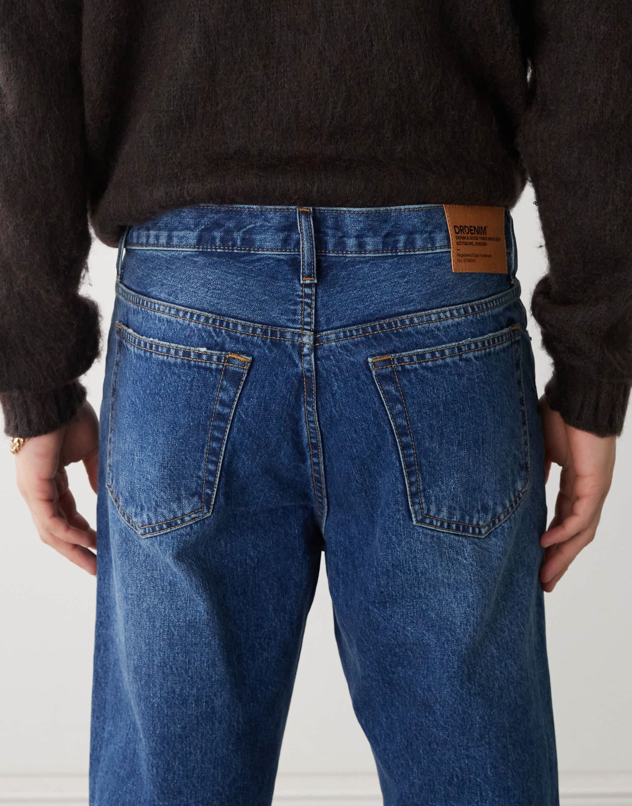 Dr Denim Dash regular fit straight leg in stray dark used