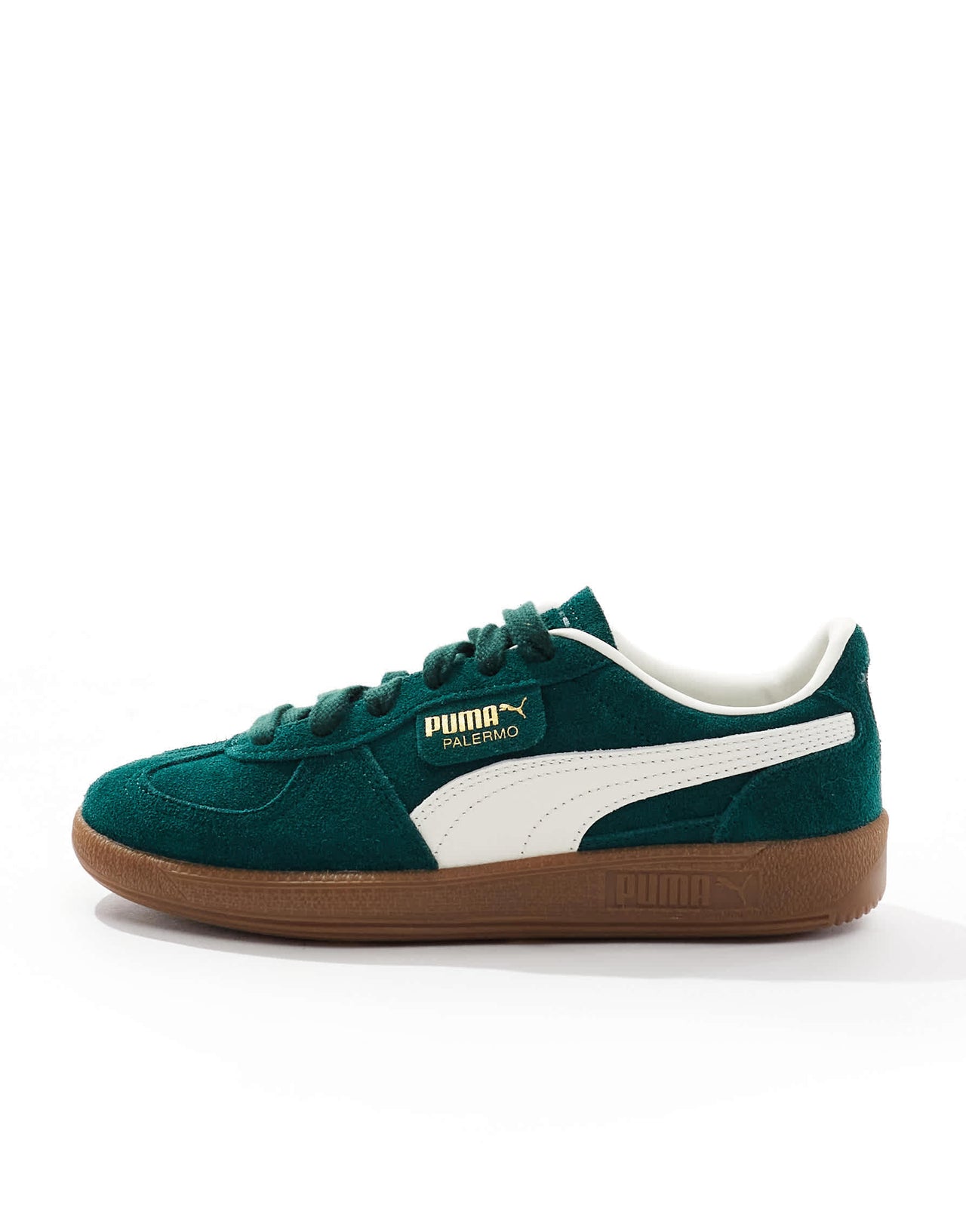 Puma Palermo trainers in forest green