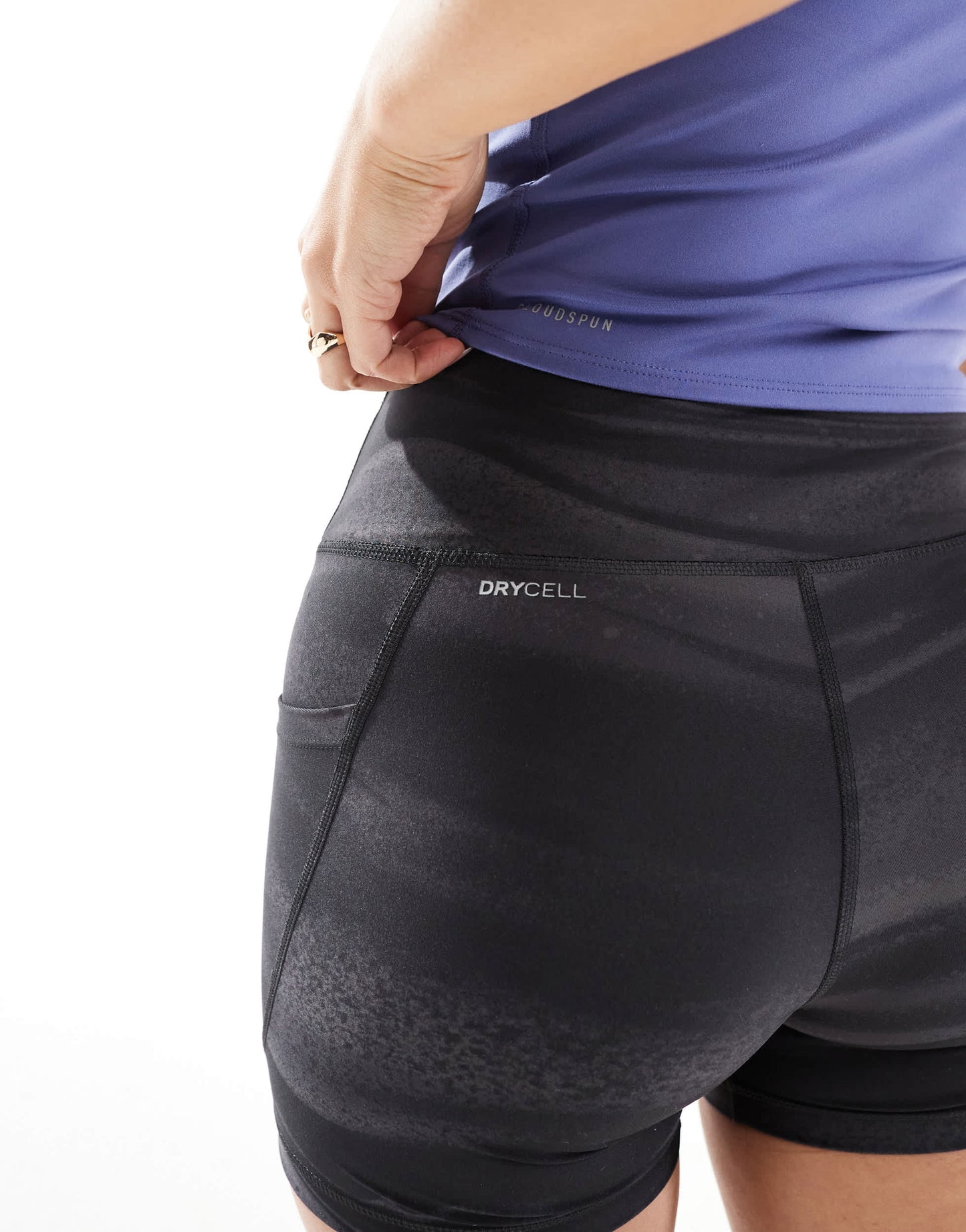 Puma Run Velocity 5'' legging shorts in black camo