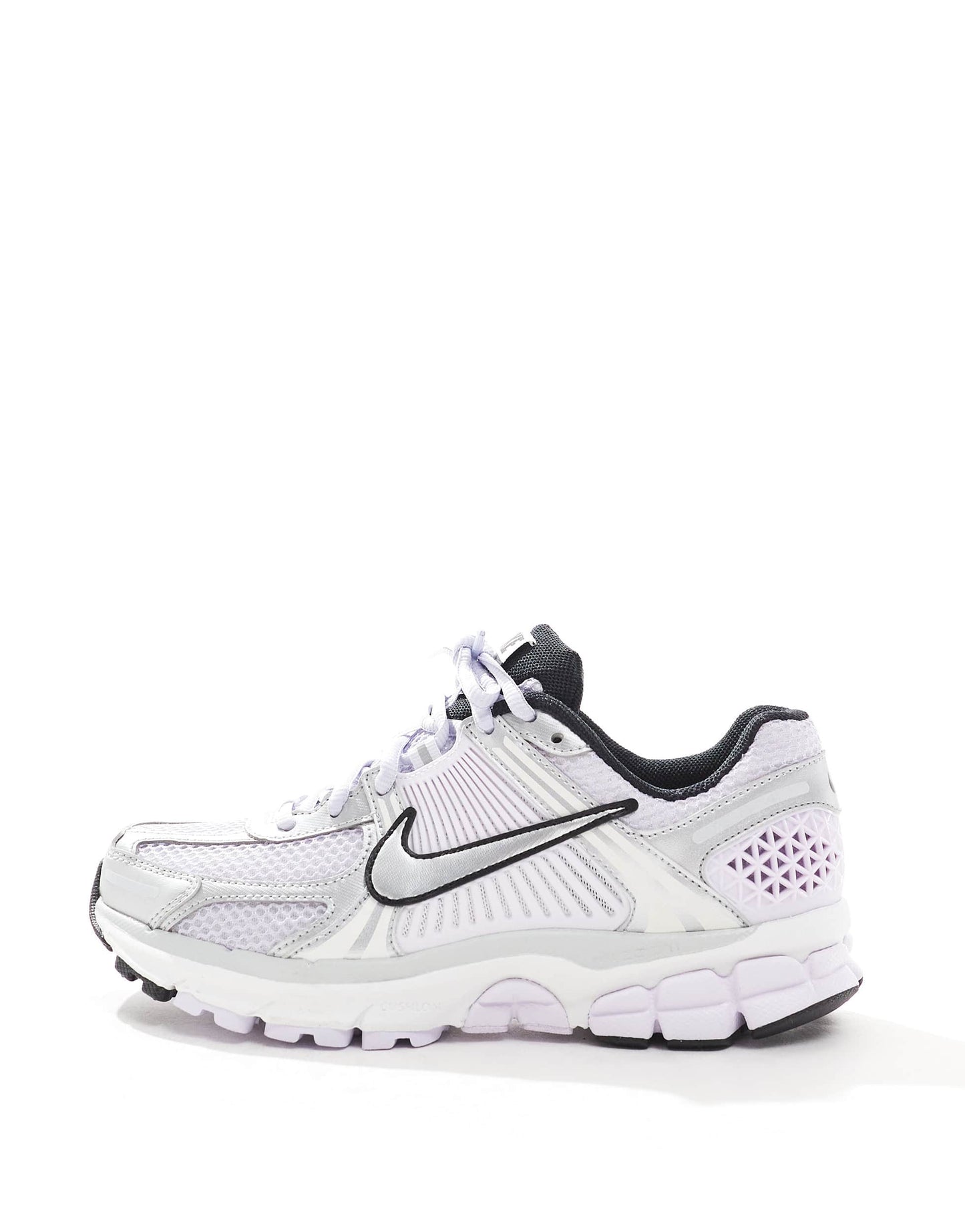 Nike Zoom Vomero 5 trainers in purple and white