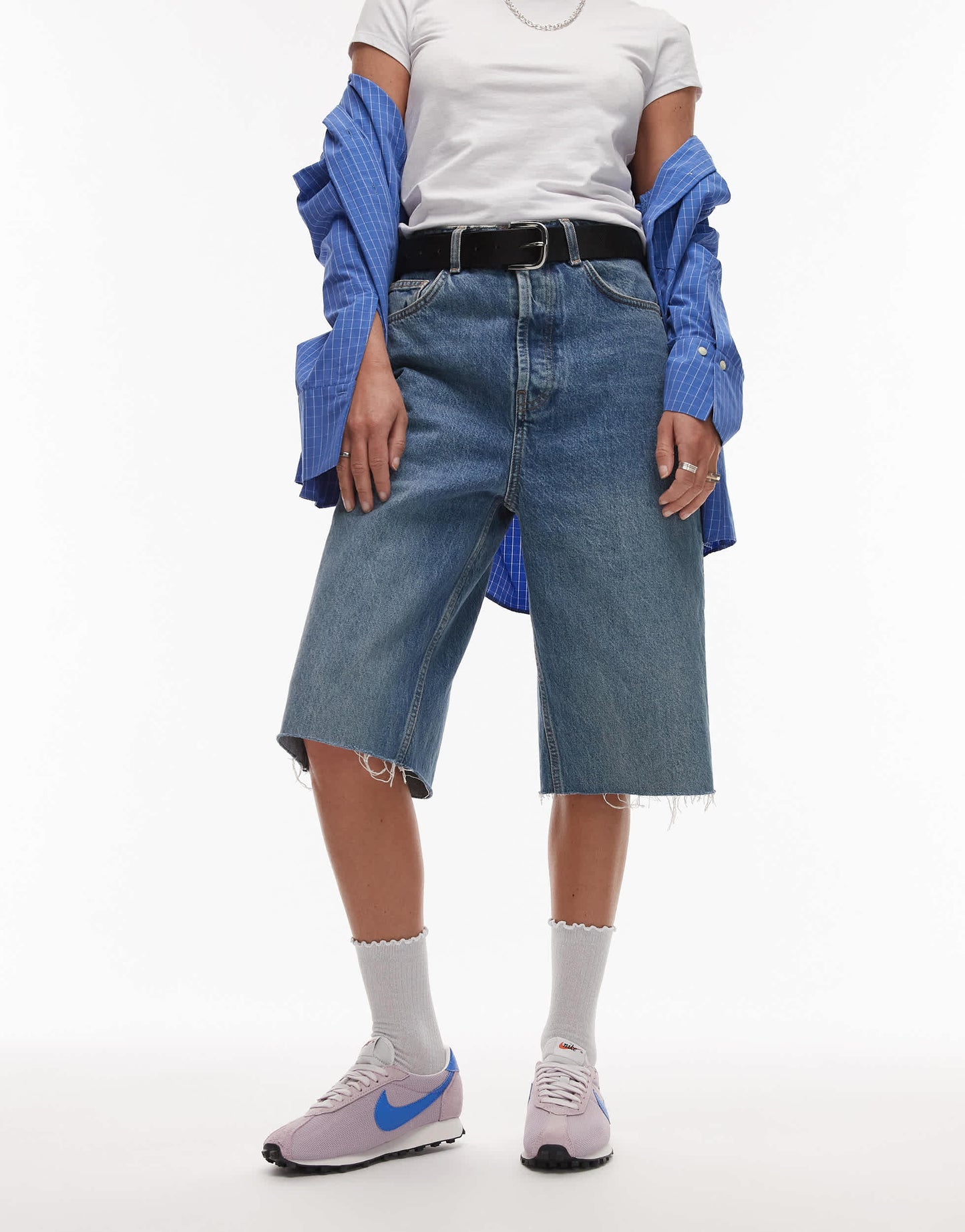 Nike LD-1000 SE trainers in lilac and blue