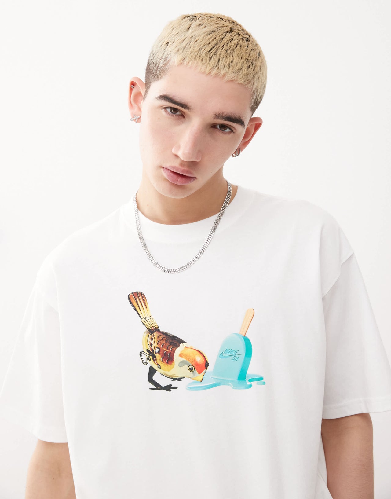 Nike SB graphic t-shirt in white