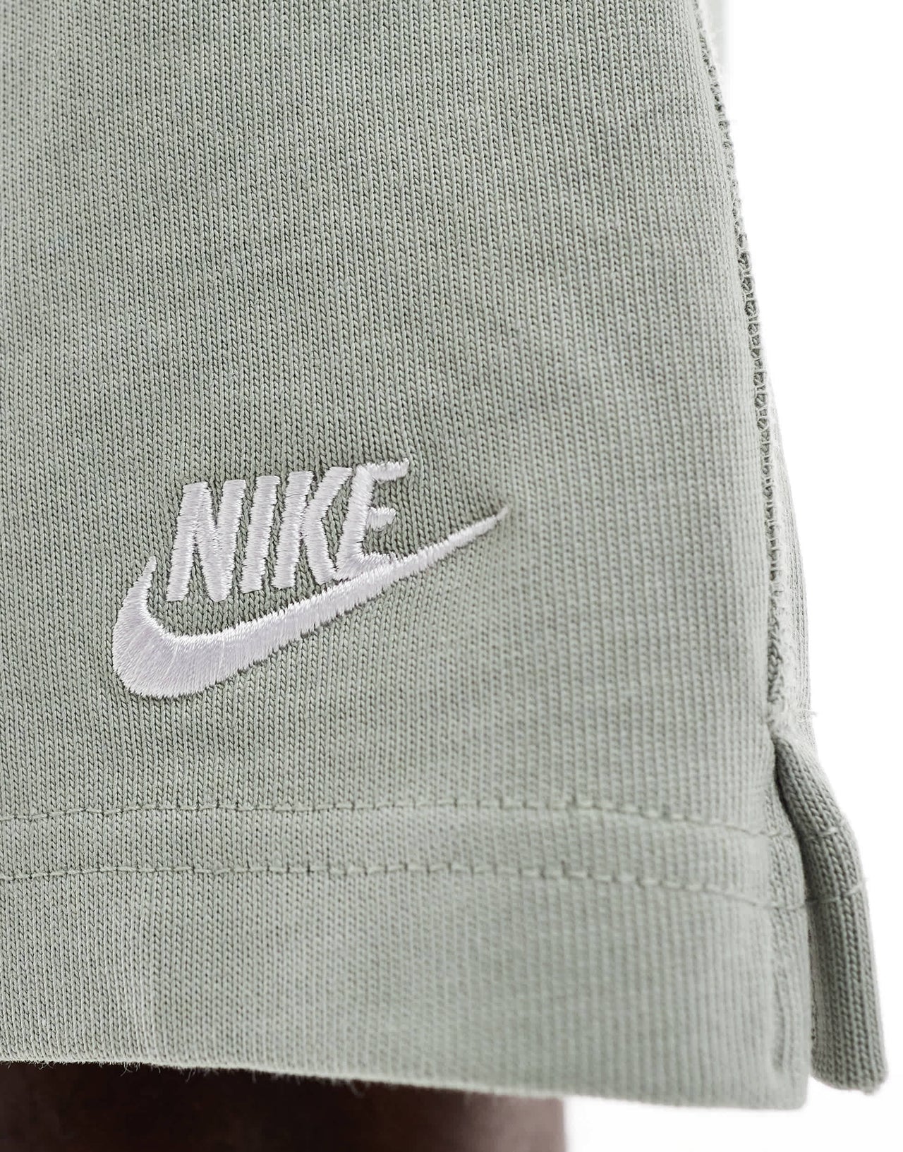 Nike Club knit shorts in green