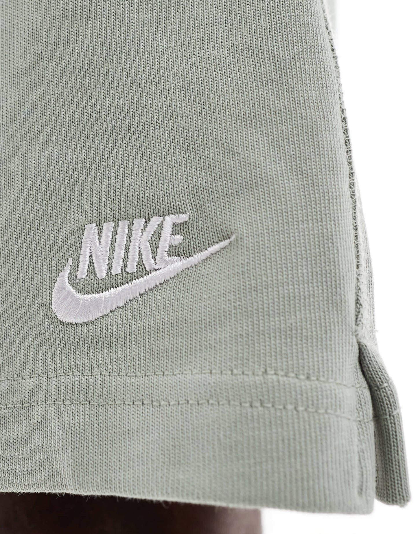 Nike Club knit shorts in green