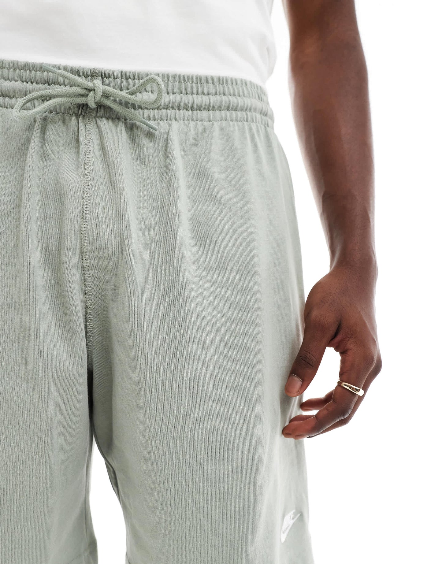 Nike Club knit shorts in green