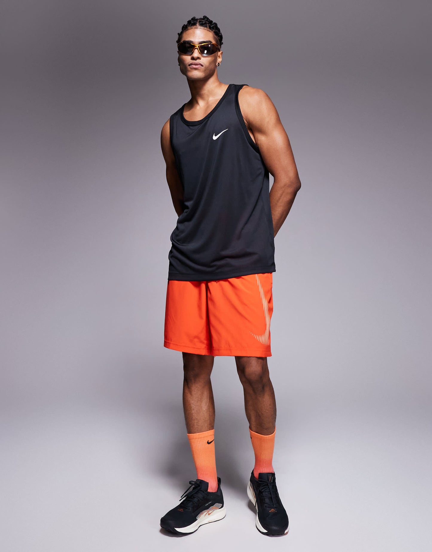 Nike Training Form Dri-FIT 9 inch shorts in red