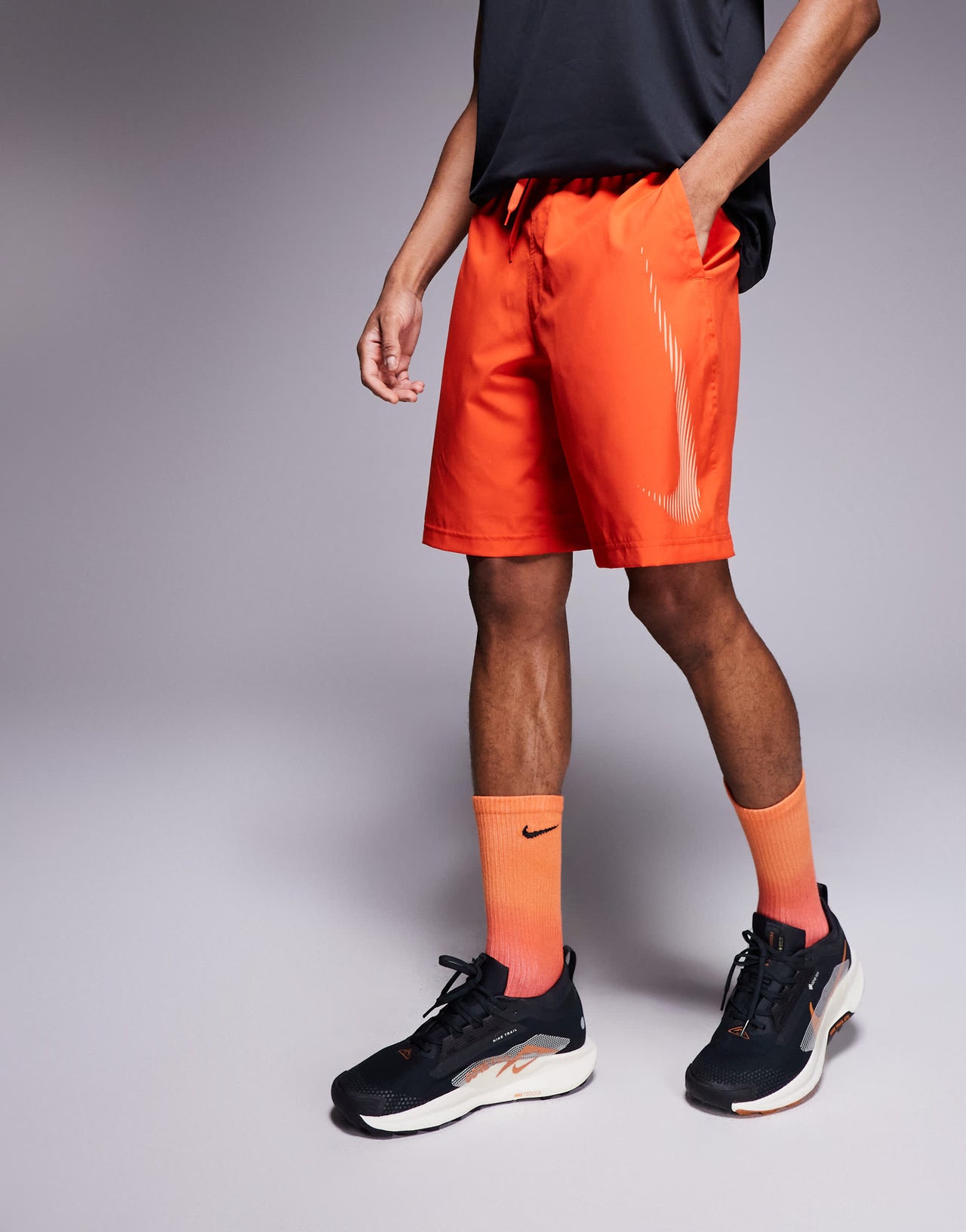 Nike Training Form Dri-FIT 9 inch shorts in red