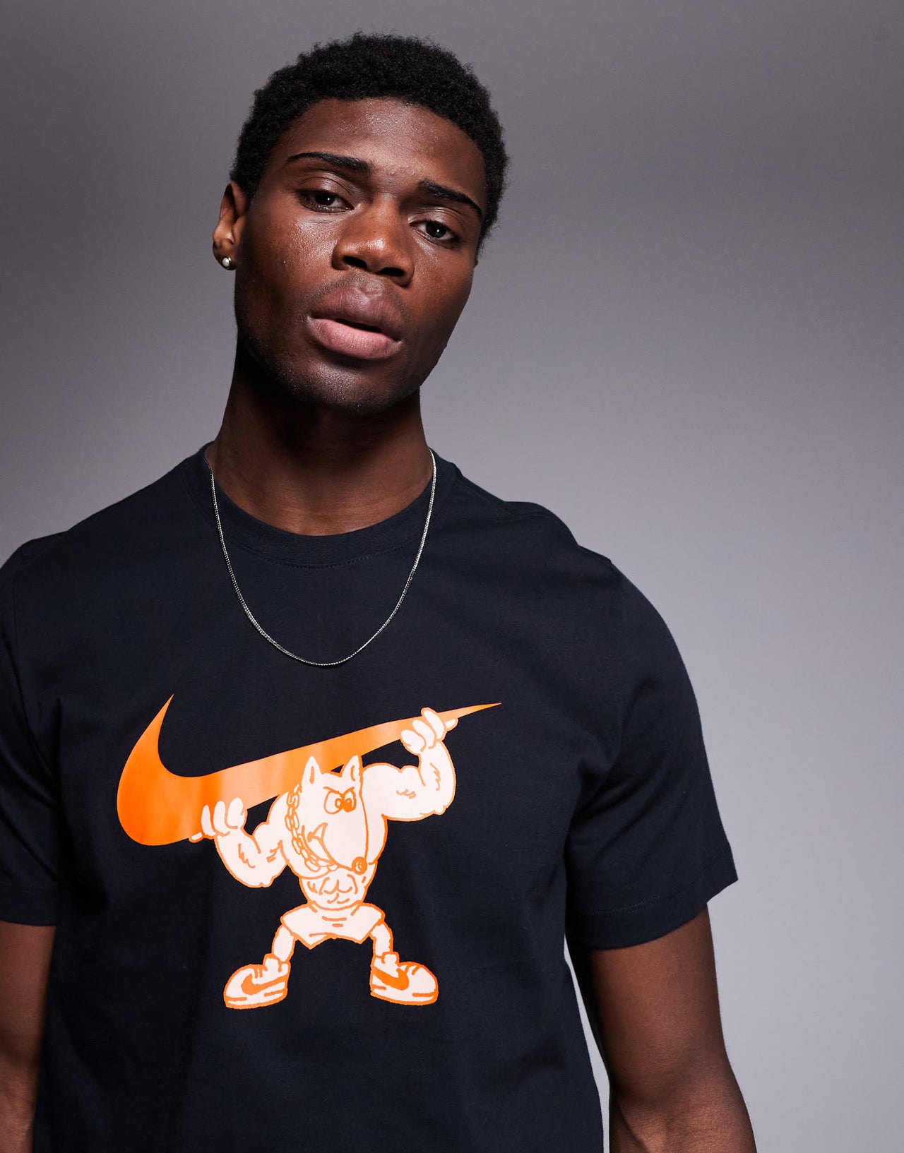 Nike Training Gym Dog graphic t-shirt in black