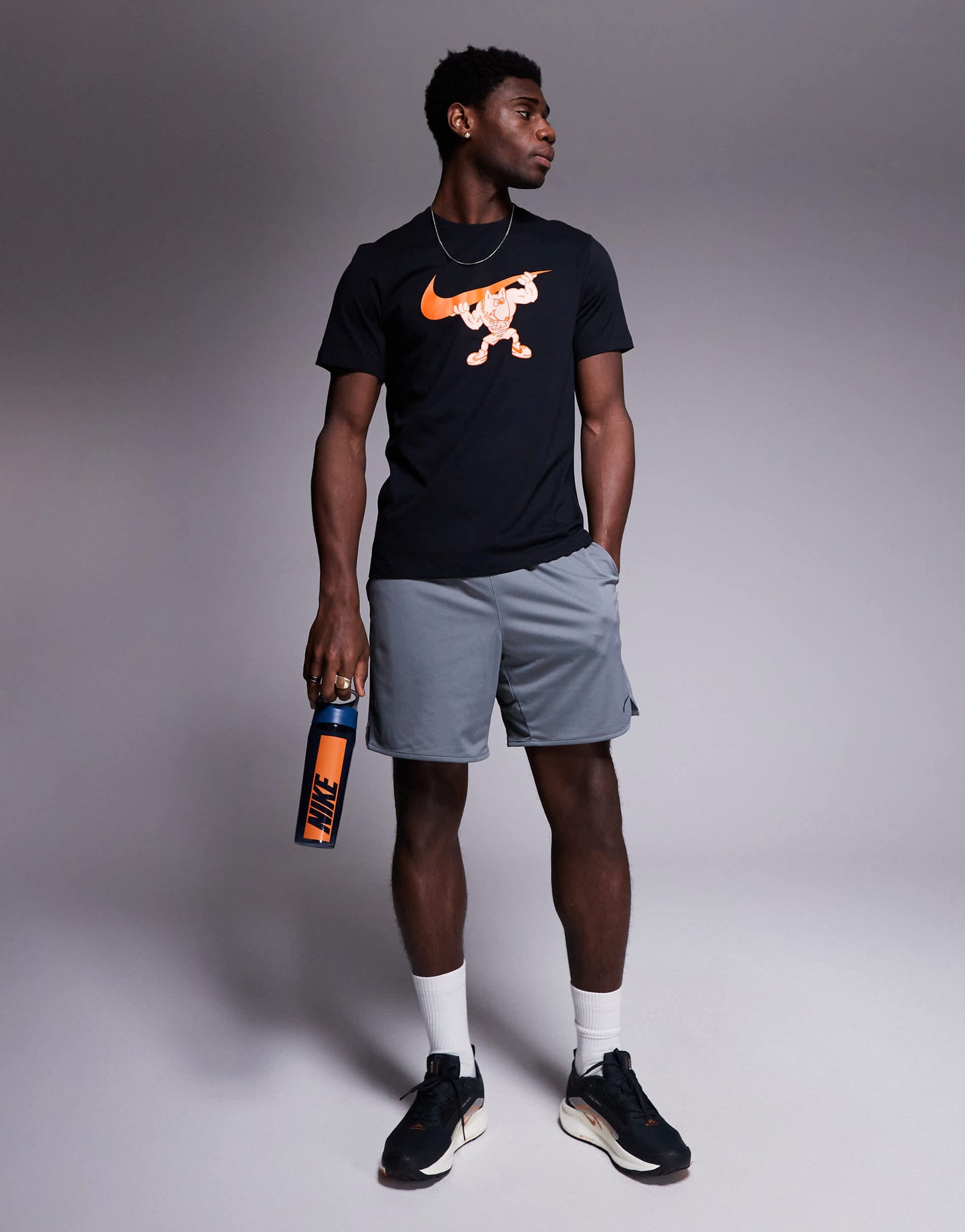 Nike Training Gym Dog graphic t-shirt in black