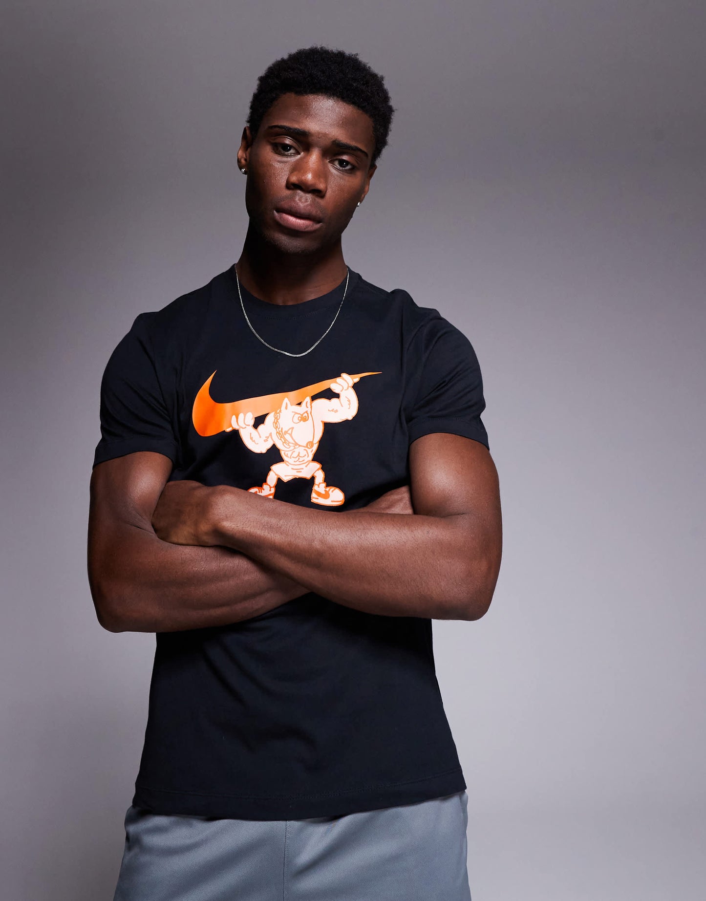 Nike Training Gym Dog graphic t-shirt in black