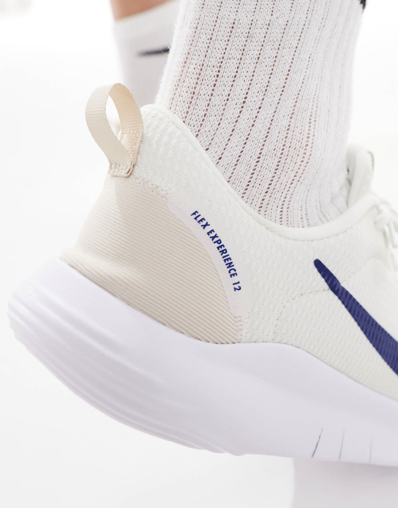 Nike Training Flex Experience RN 12 trainers in off white