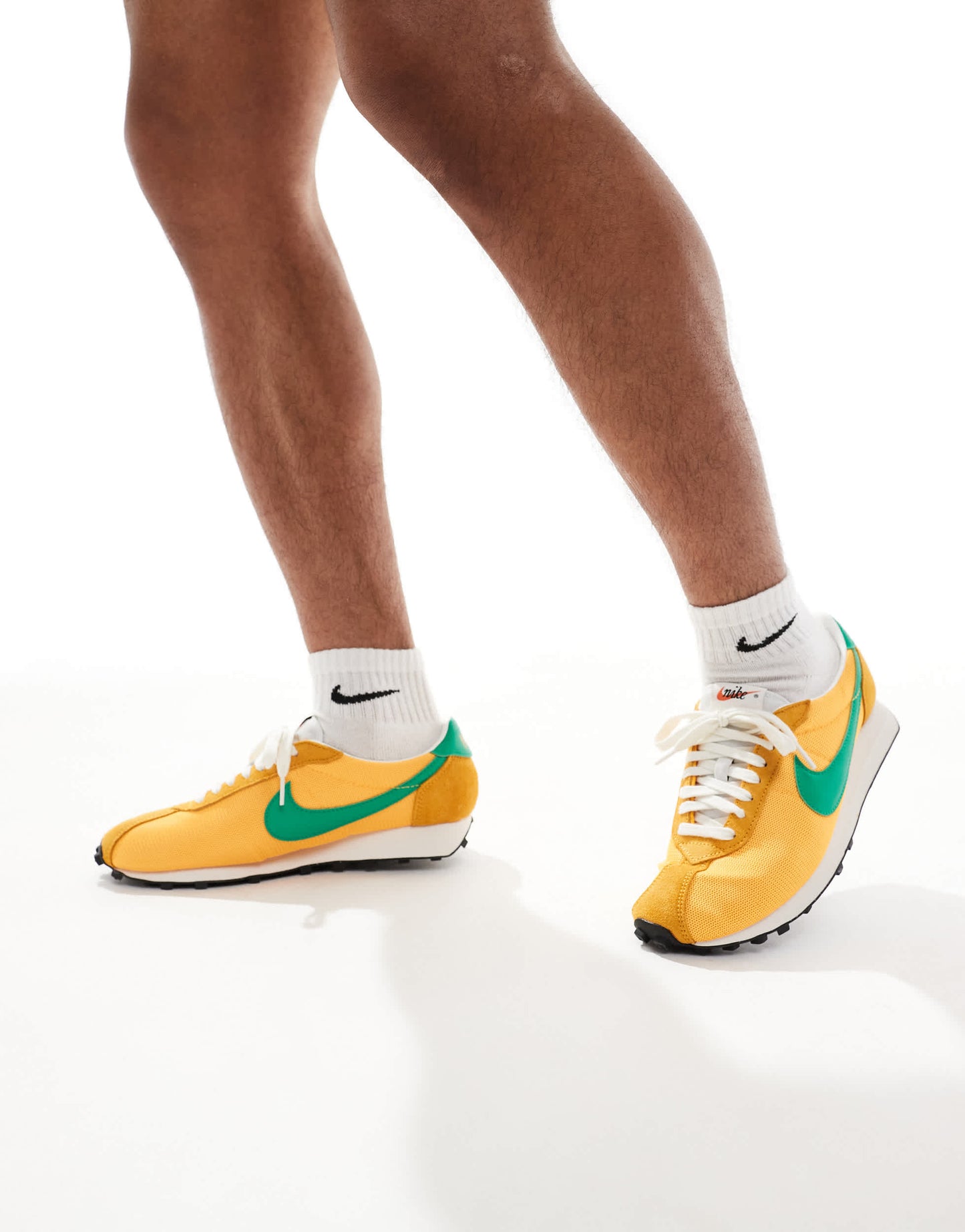 Nike LD-1000 trainers in orange and green