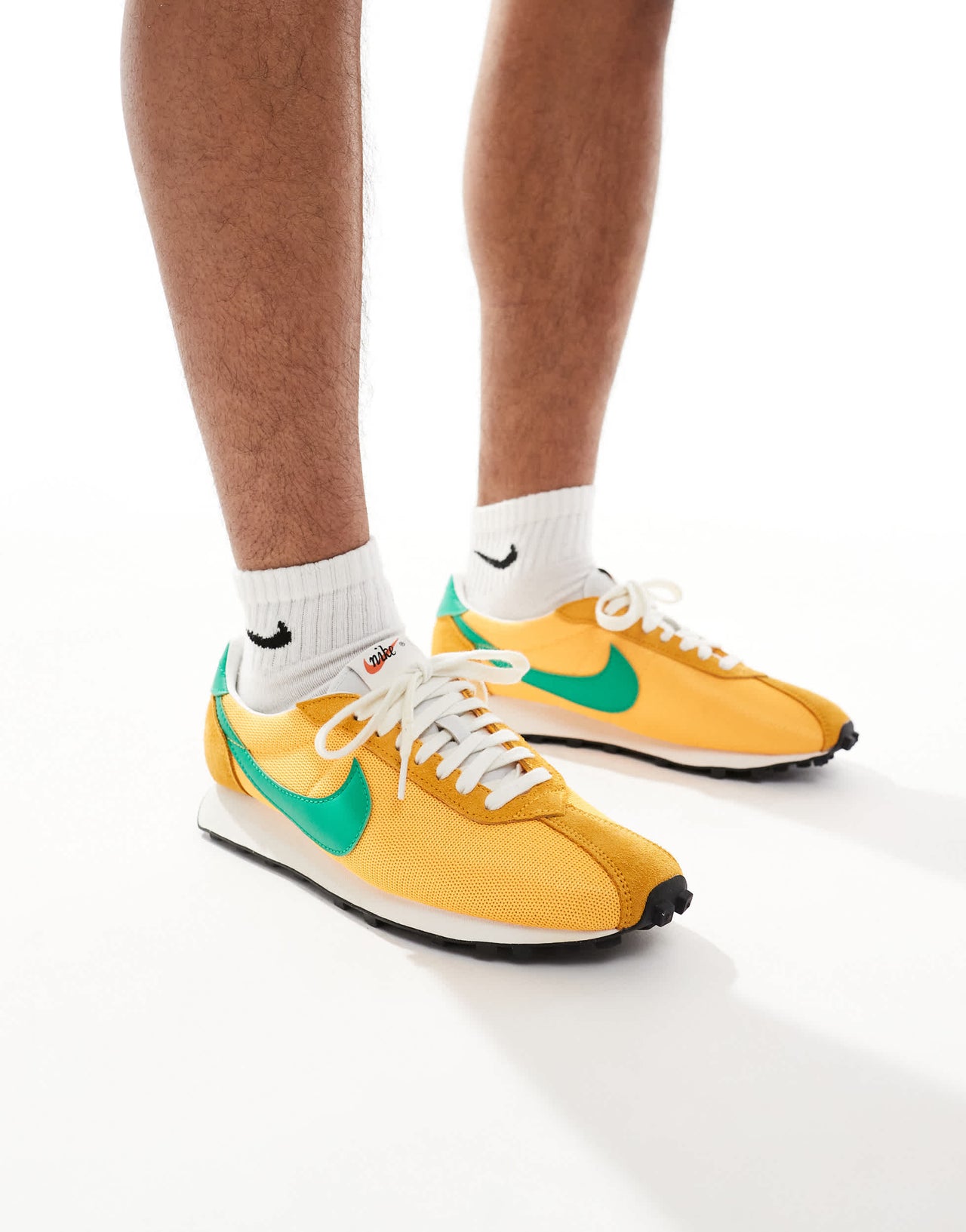Nike LD-1000 trainers in orange and green