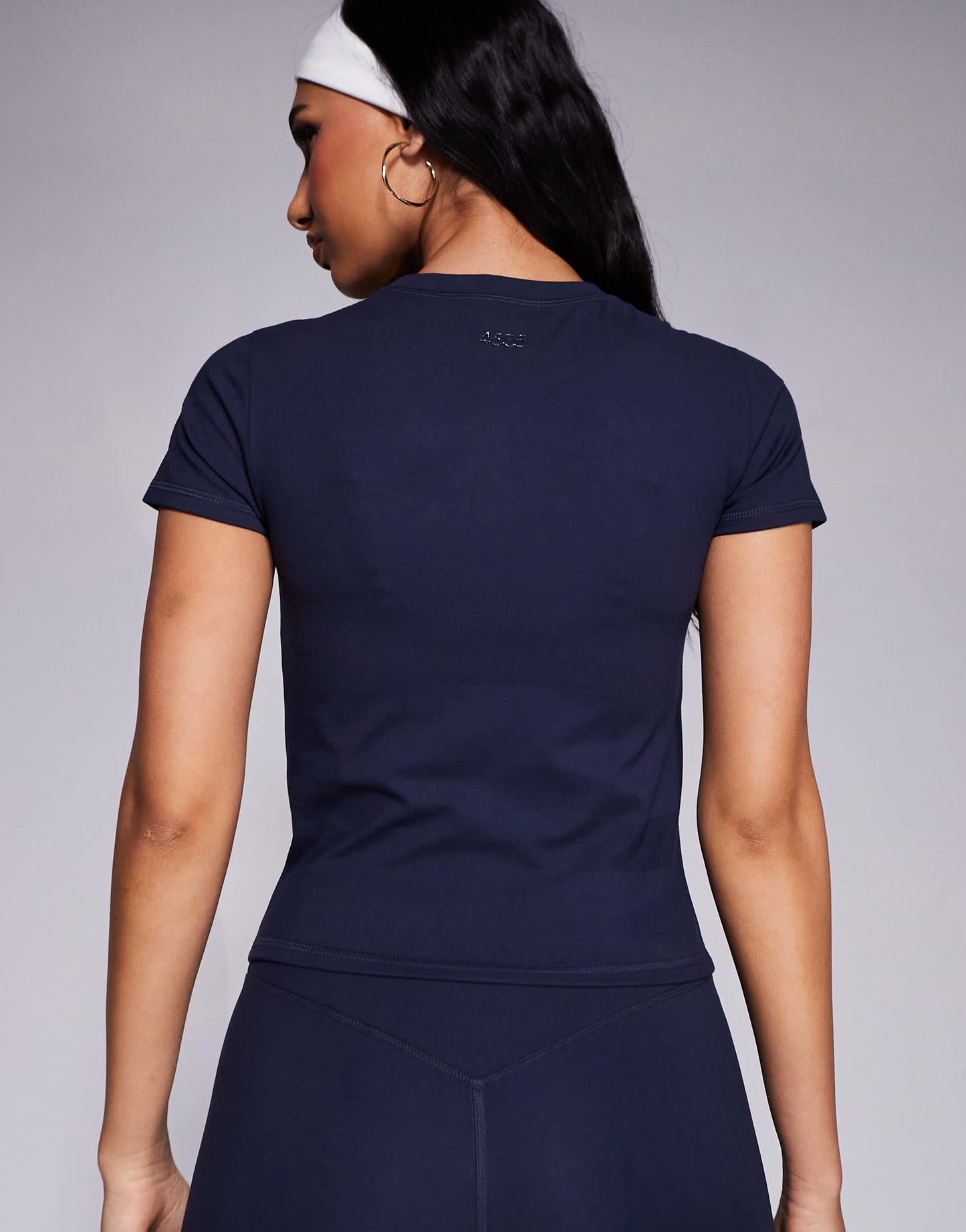 4505 Icon soft touch studio baby t-shirt in midnight navy