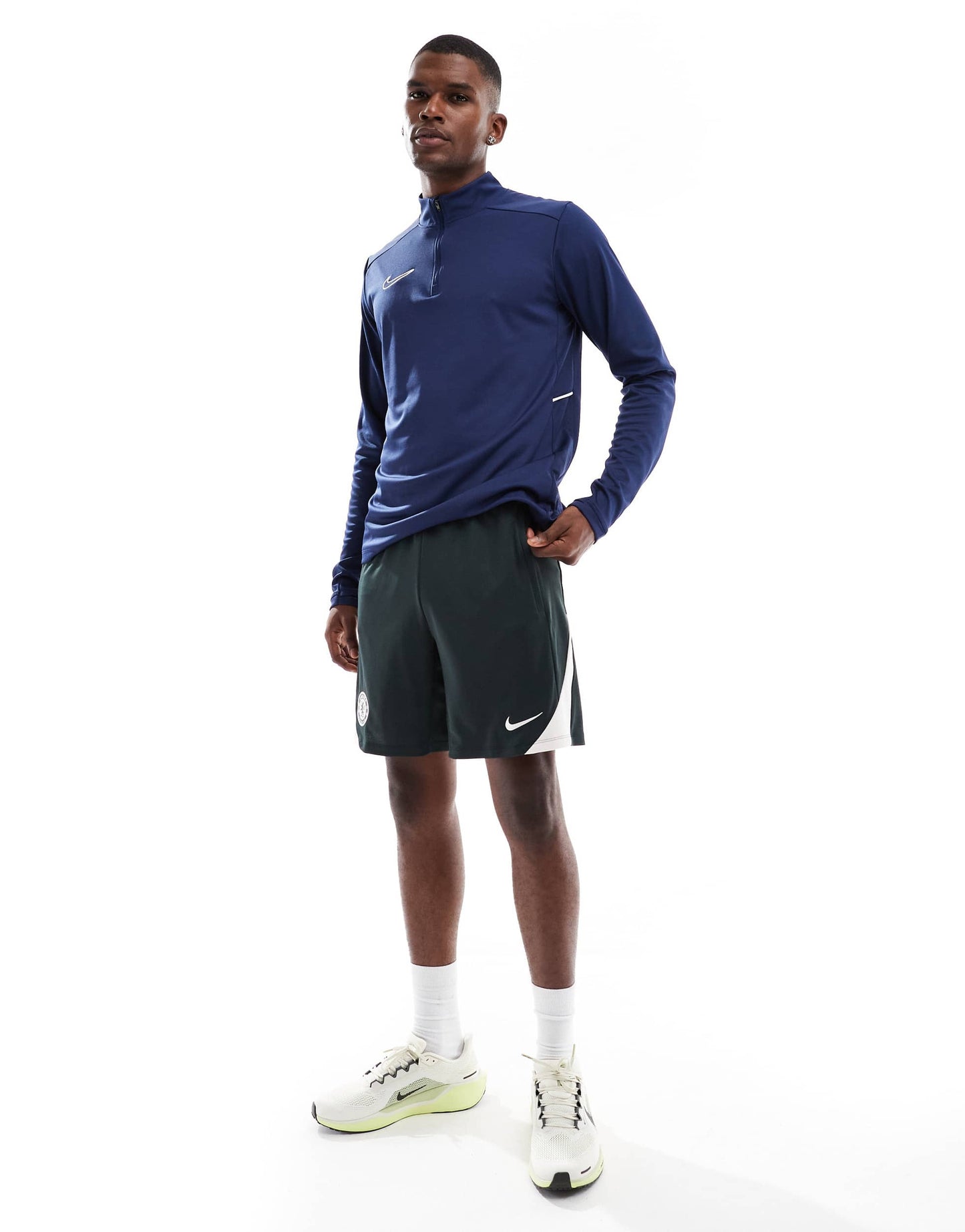 Nike Football Chelsea FC Strike Dri-FIT shorts in green