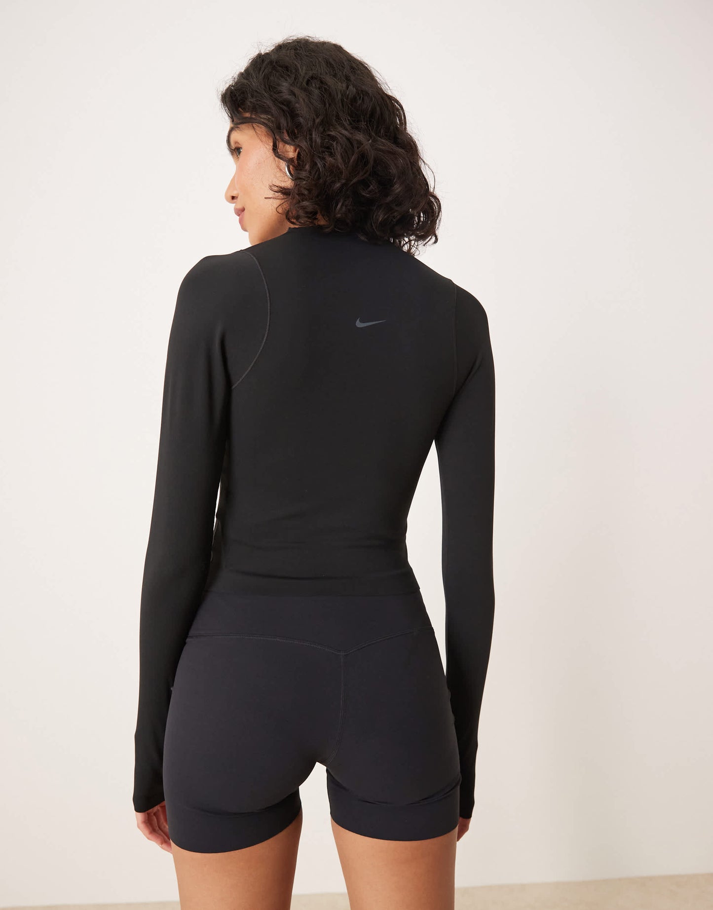 Nike Training Zenvy Dri-FIT soft touch long sleeved top in black