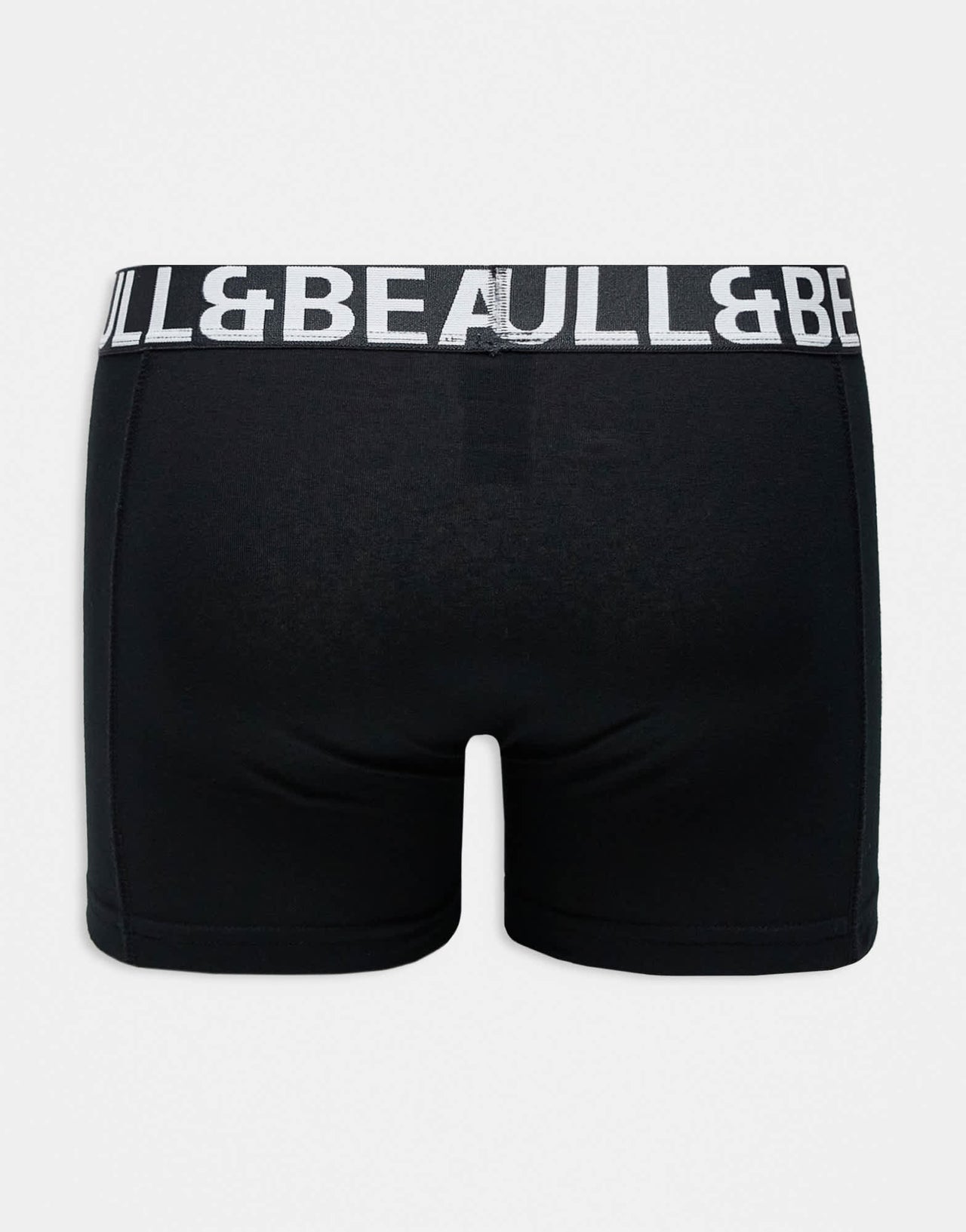 Pull&Bear 3 pack boxers with contrast coloured waistband in black, blue and grey