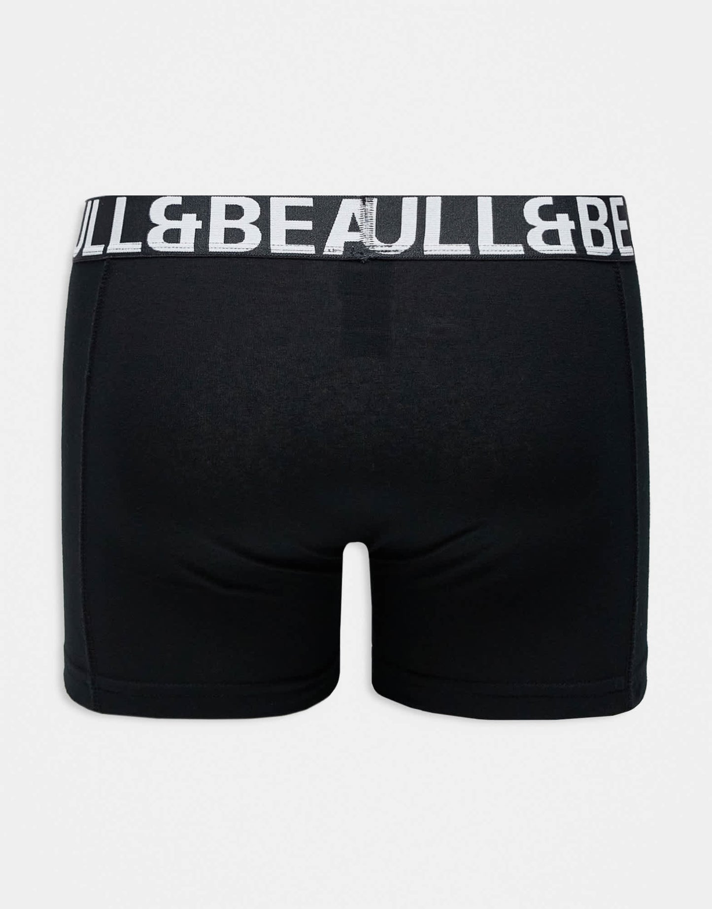 Pull&Bear 3 pack boxers with contrast coloured waistband in black, blue and grey