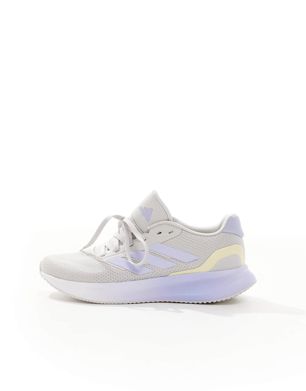 adidas Running Runfalcon 5 trainers in grey and lilac