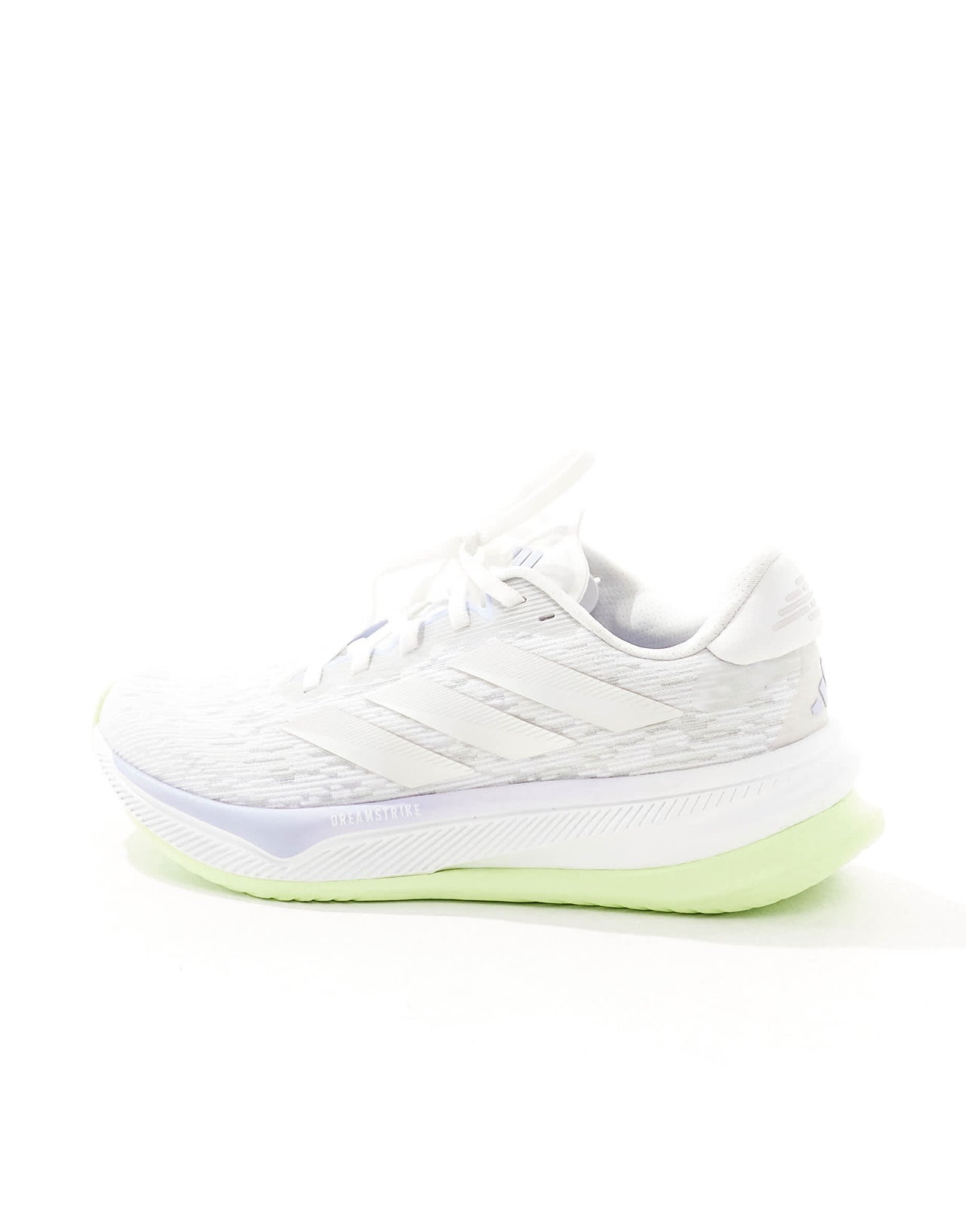 adidas Running Supernova Comfortglide trainers in lime grey and silver
