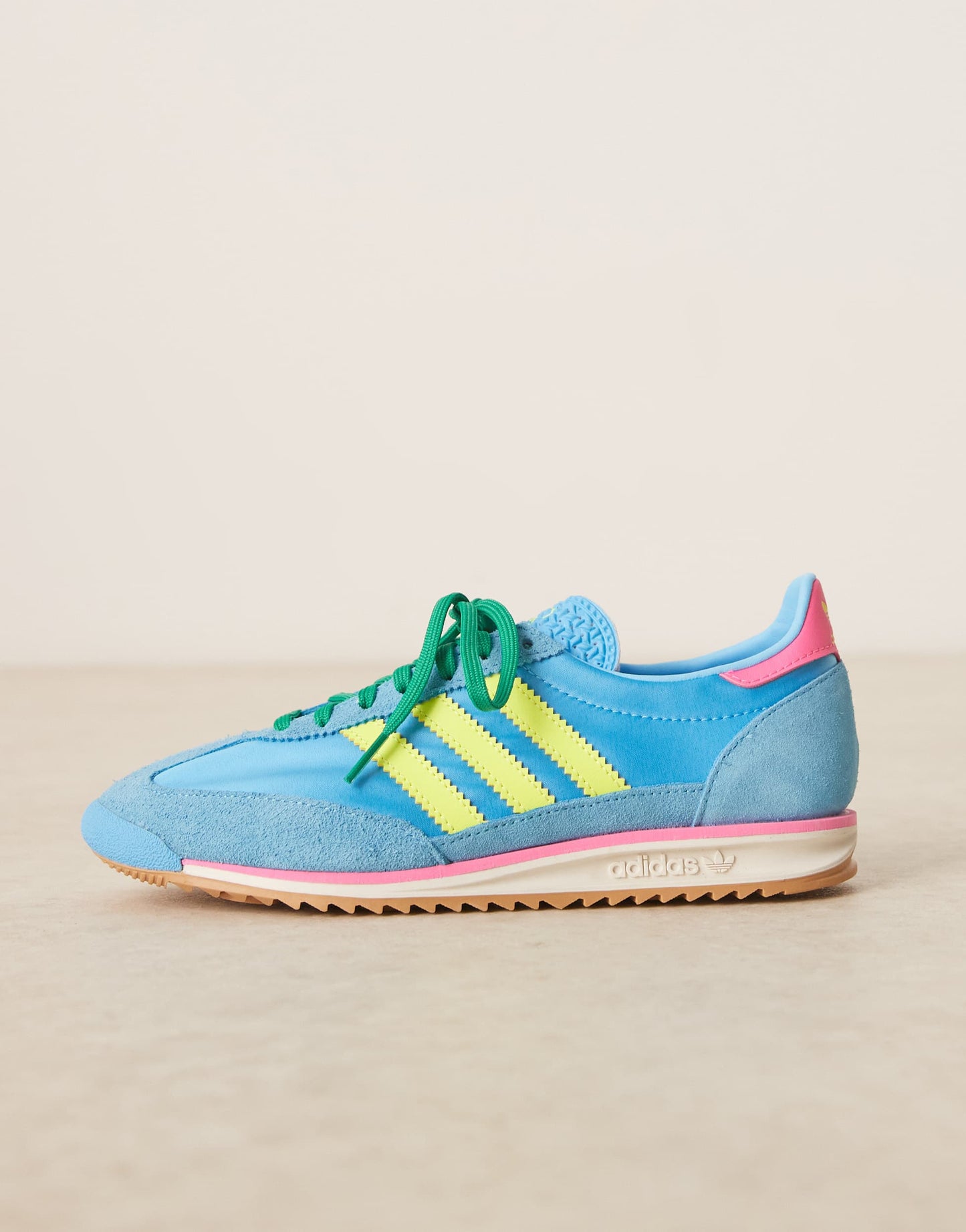 adidas Originals SL 72 OG trainers in bright blue and yellow