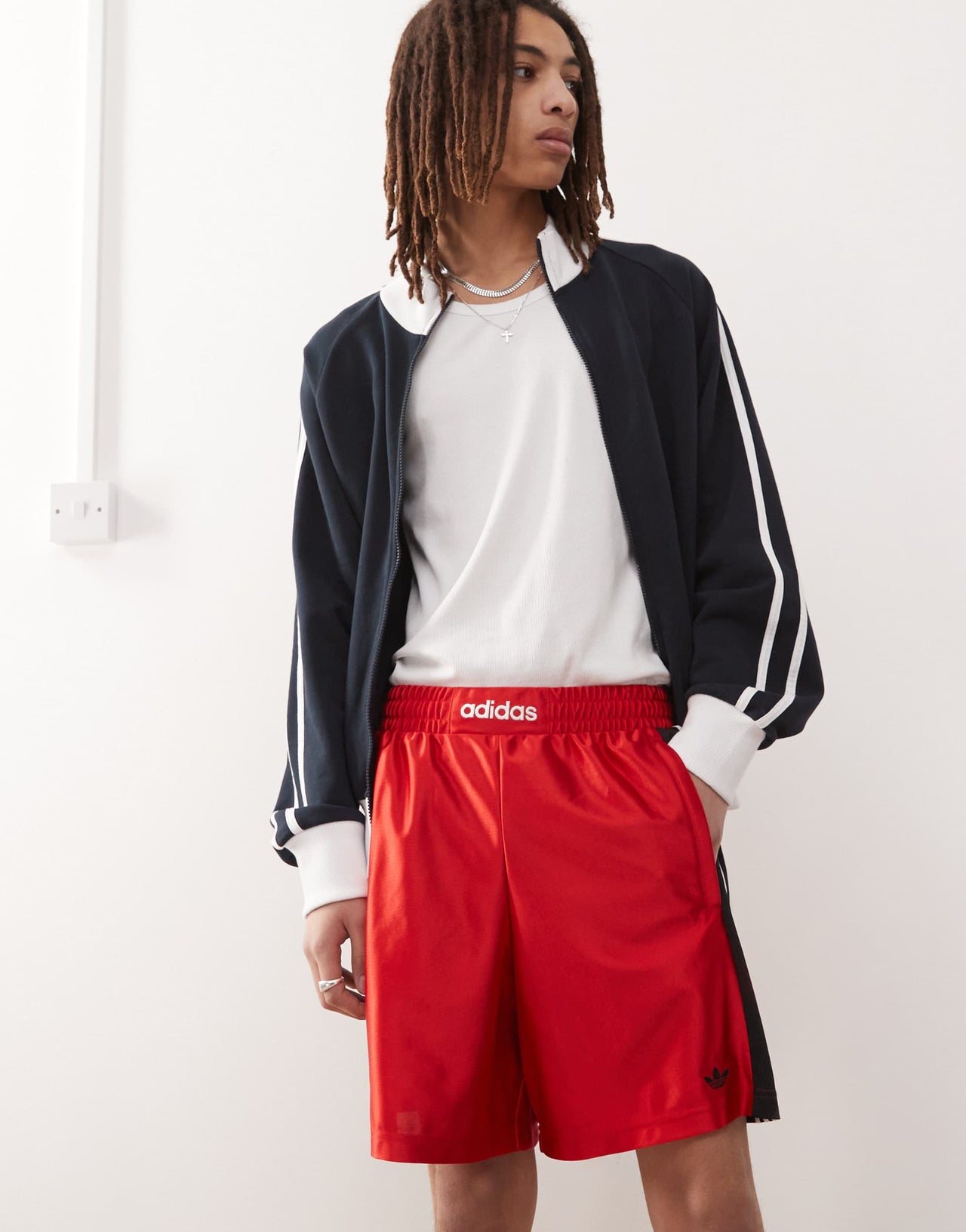 adidas Originals boxing shorts in red