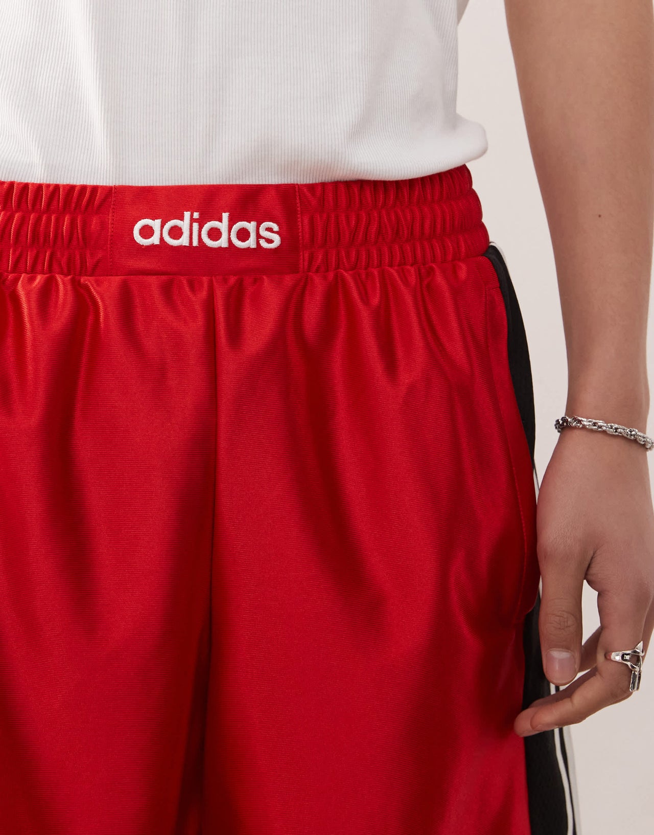 adidas Originals boxing shorts in red