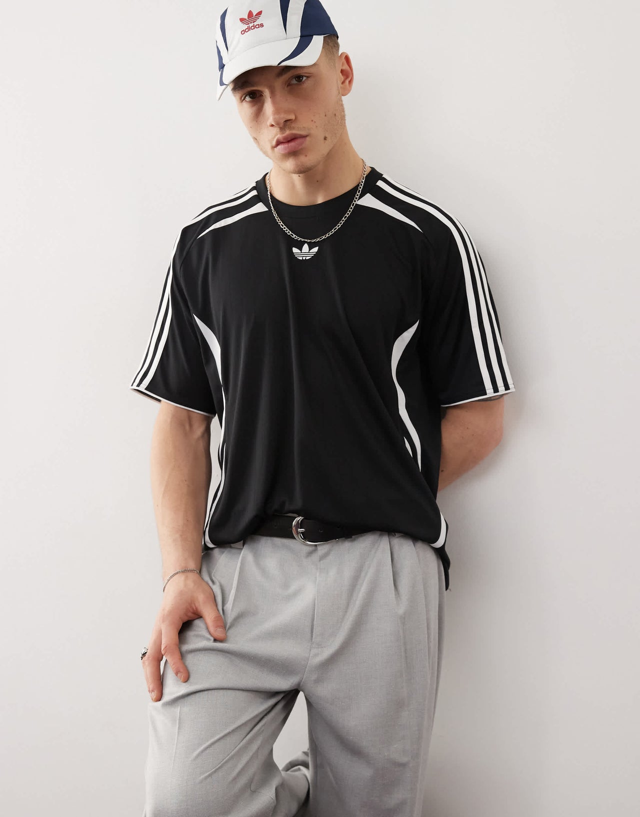 adidas Originals Teamgeist t-shirt in black